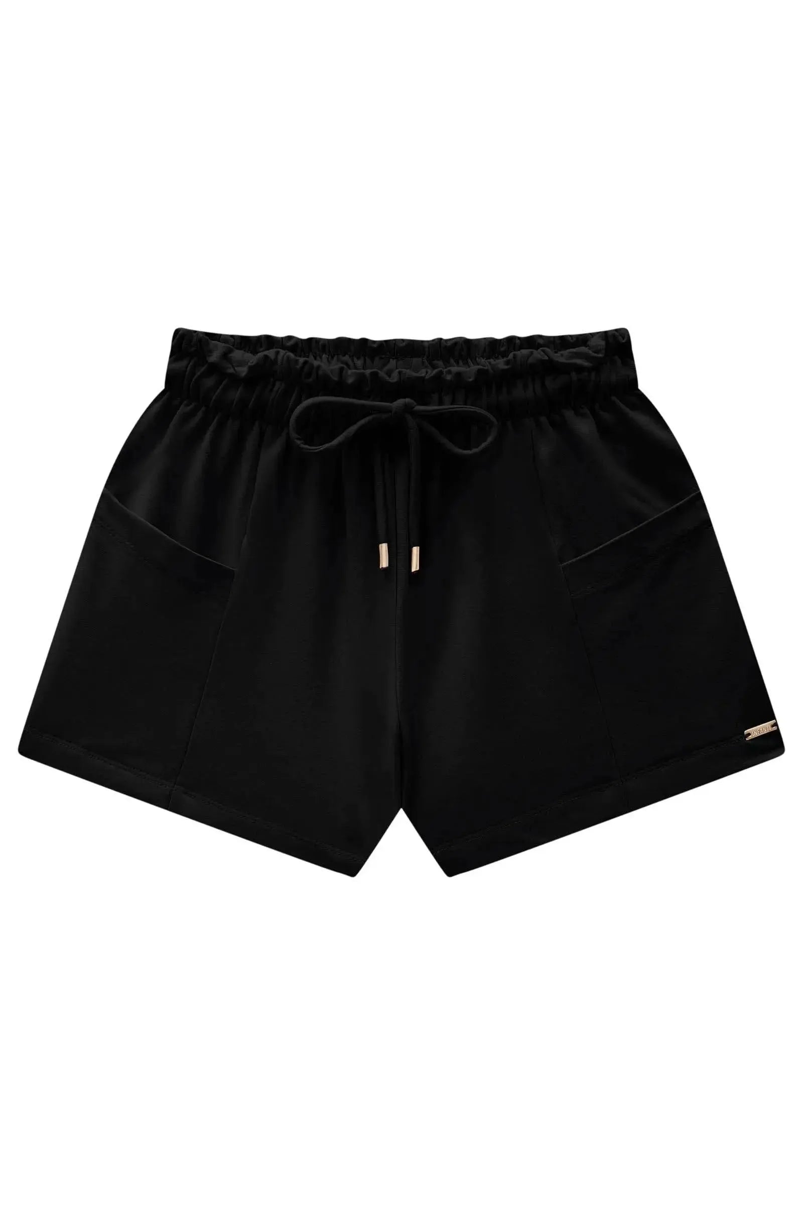 Shorts em Molevisco 83688 Infanti Infantil Menina