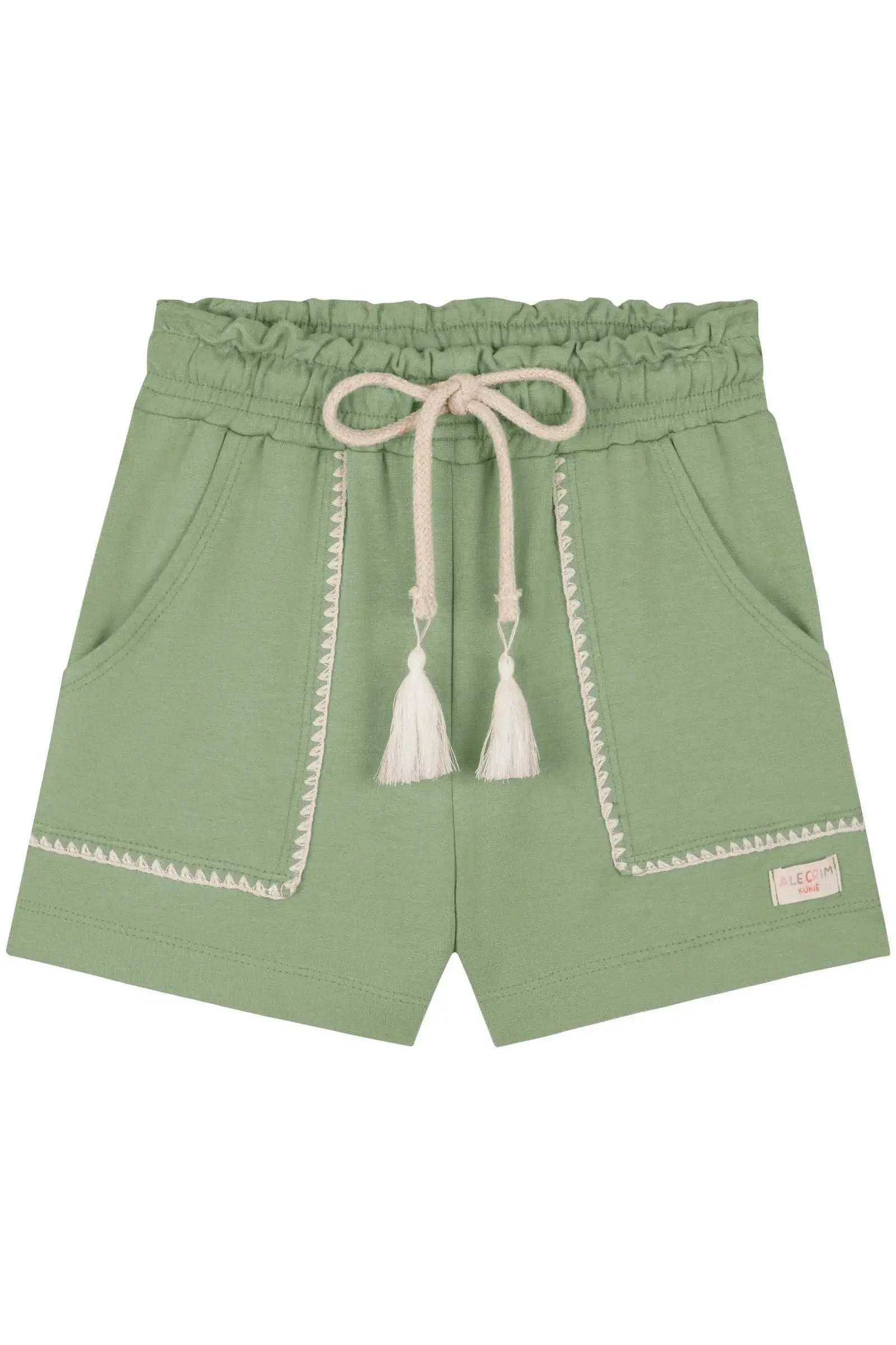 Shorts em Molevisco 84772 Kukiê Infantil Menina