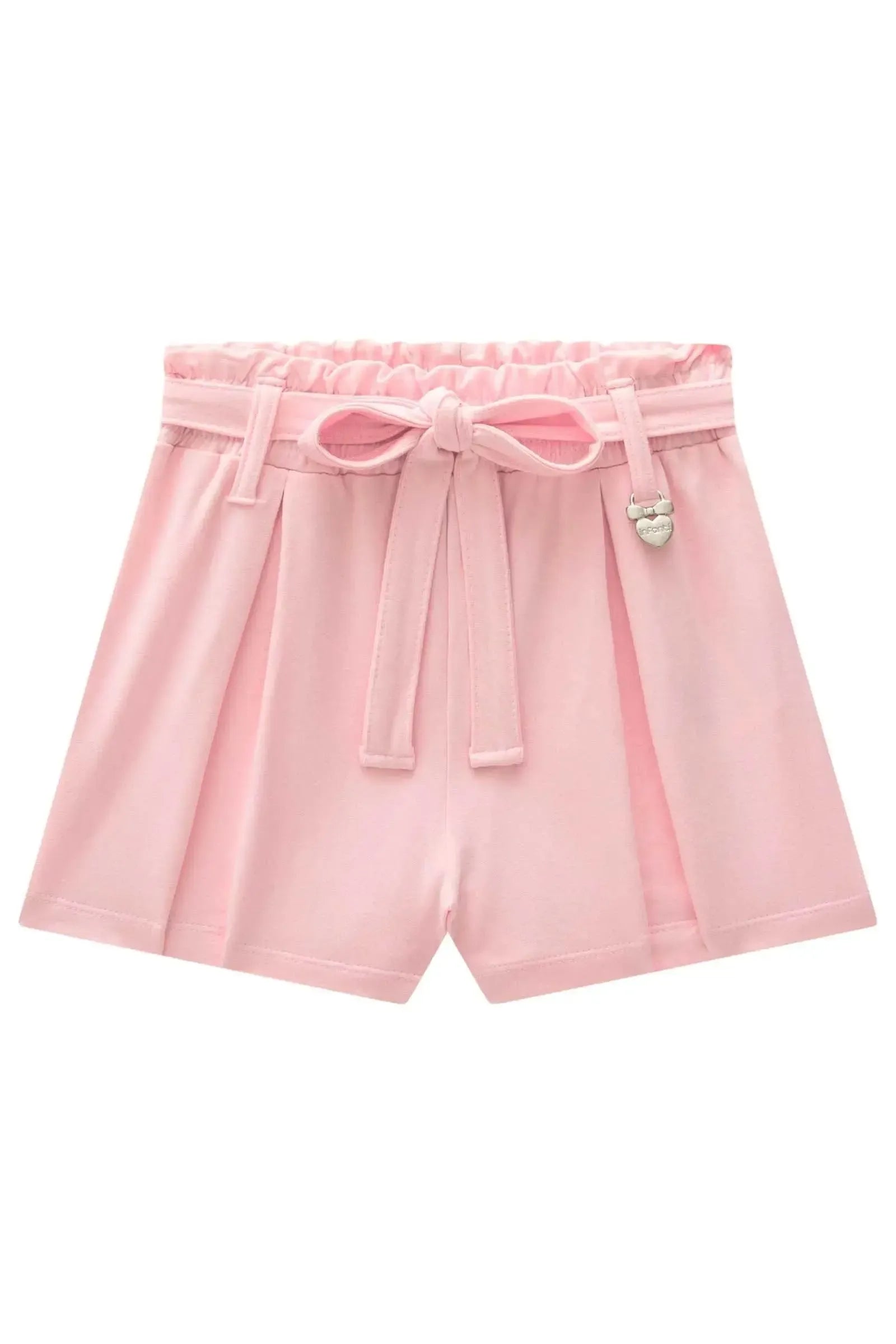 Shorts em Molevisco 95761 Infanti Infantil Menina