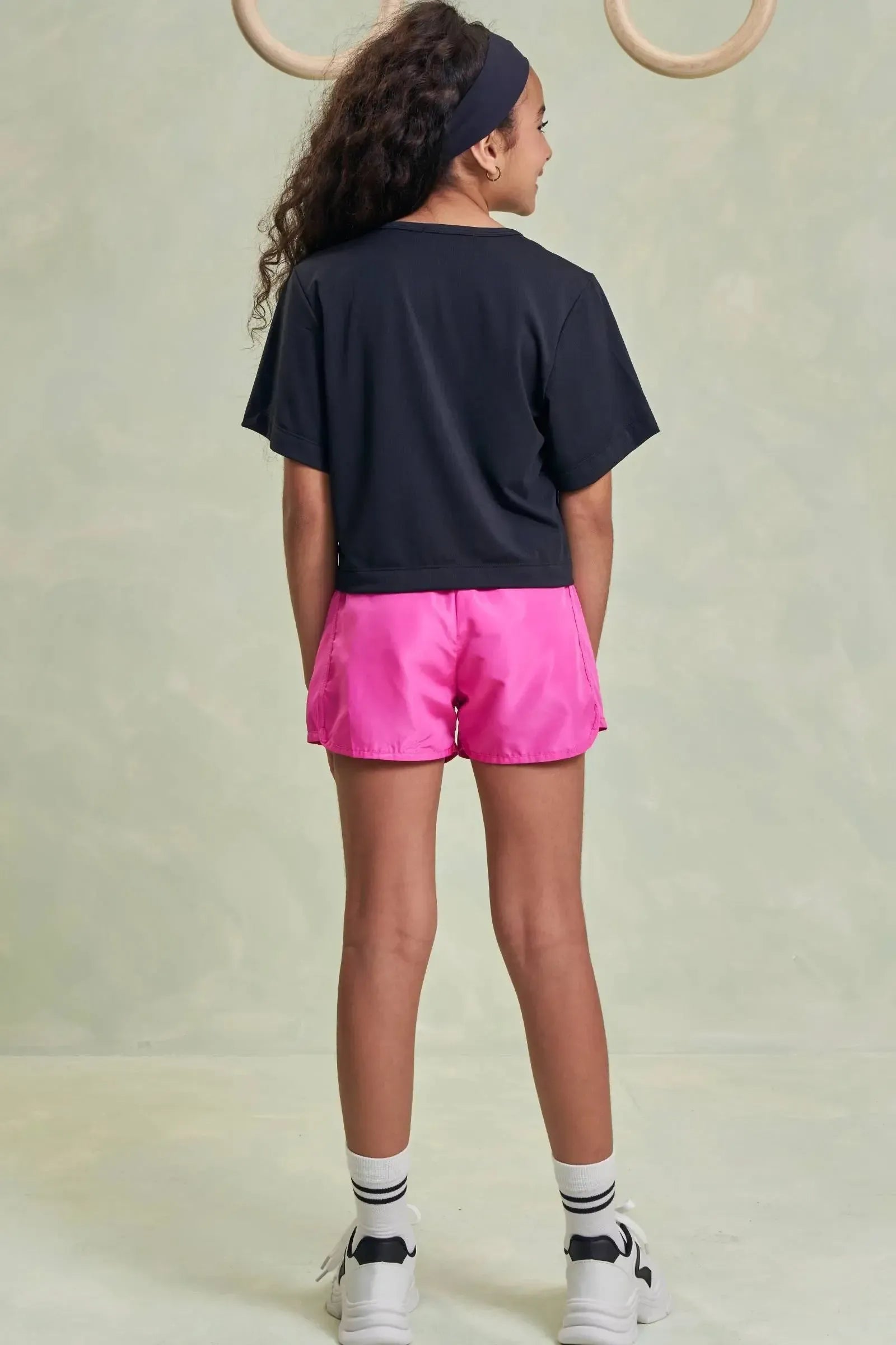 Shorts em Nylon 96473 Lilimoon Teen Menina