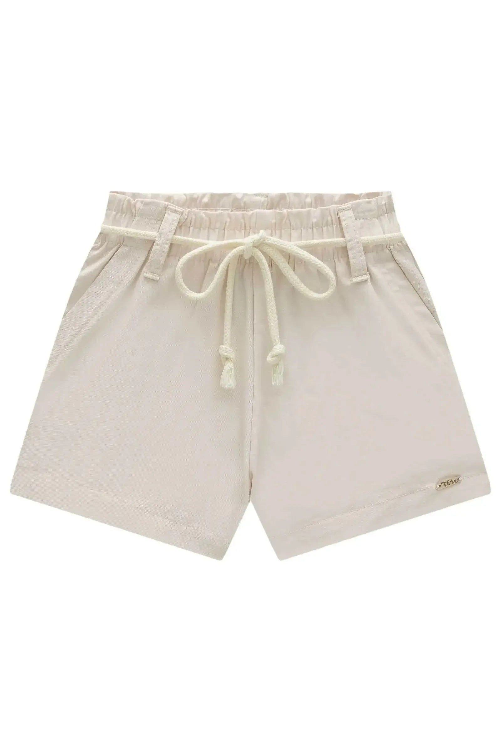 Shorts em Sarja com Elastano 85910 Infanti Infantil Menina