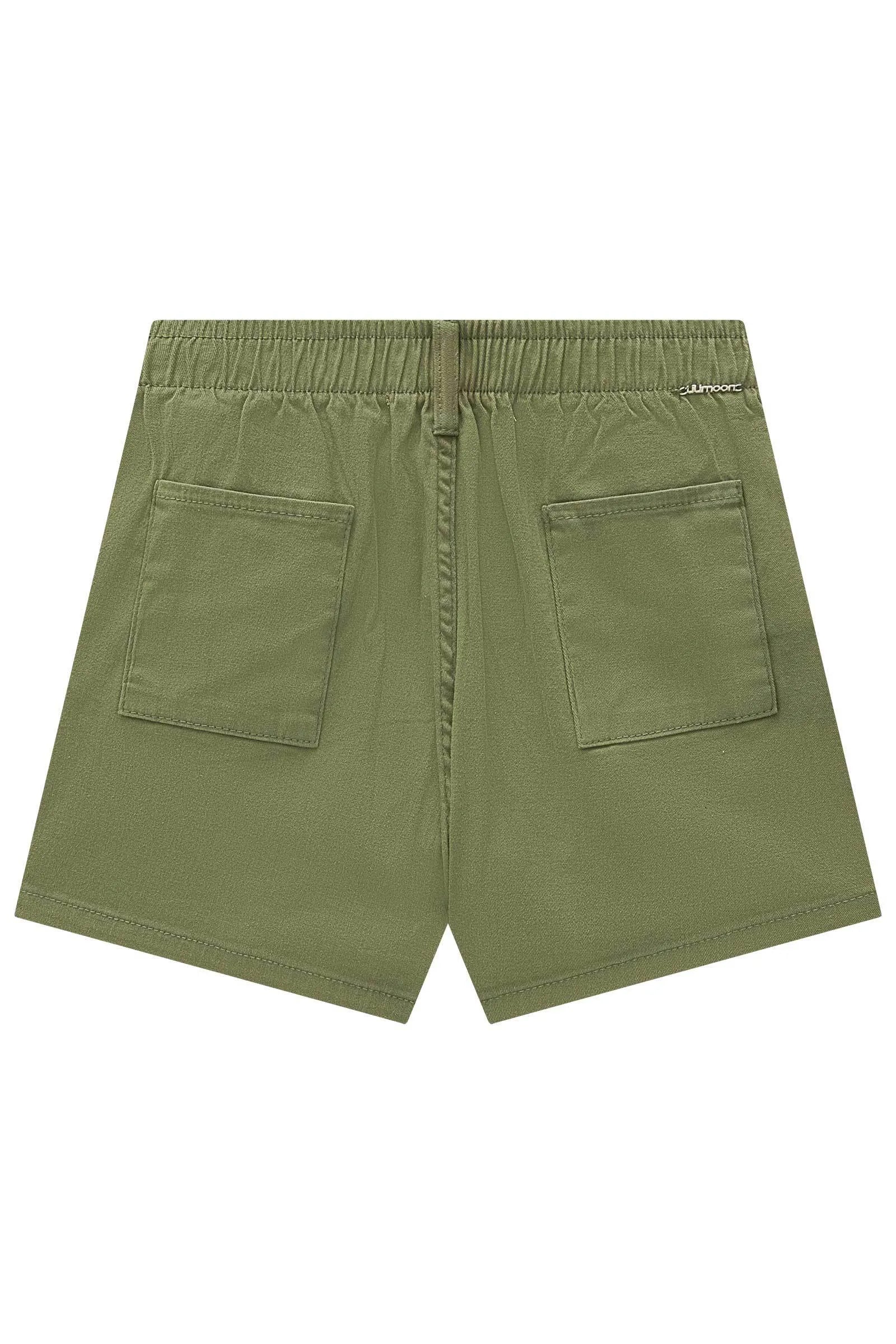 Shorts em Sarja com Elastano 92698 Lilimoon Teen Menina