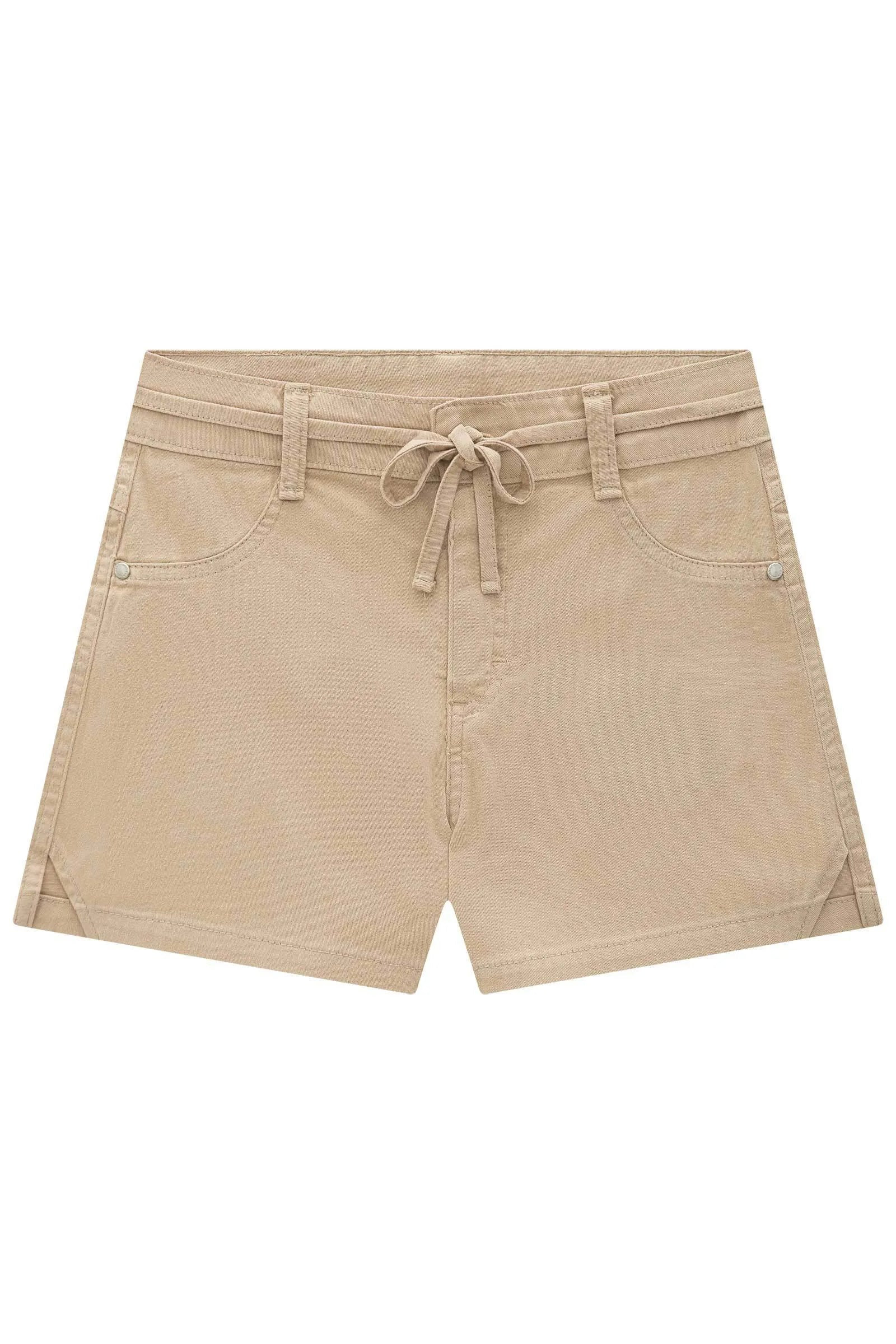 Shorts em Sarja com Elastano 94607 Lilimoon Teen Menina