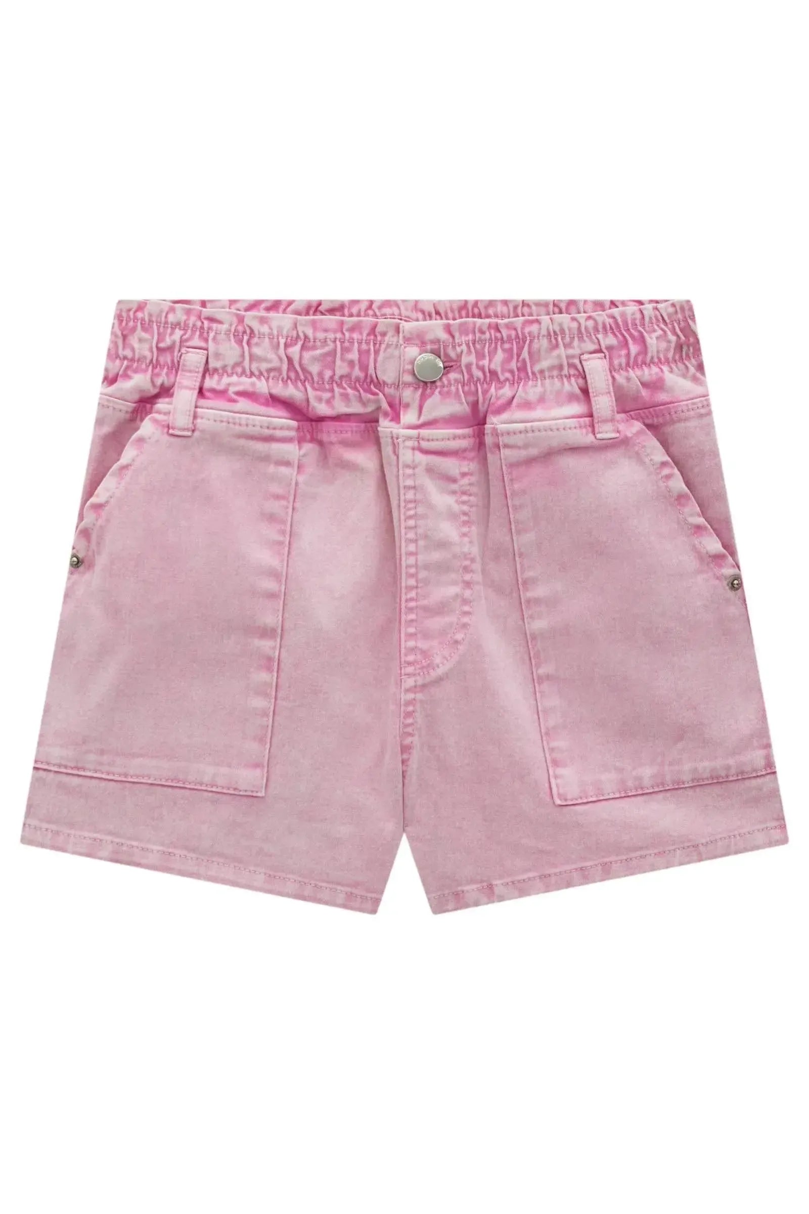 Shorts em Sarja com Elastano 95071 Vic&Vicky Teen Menina
