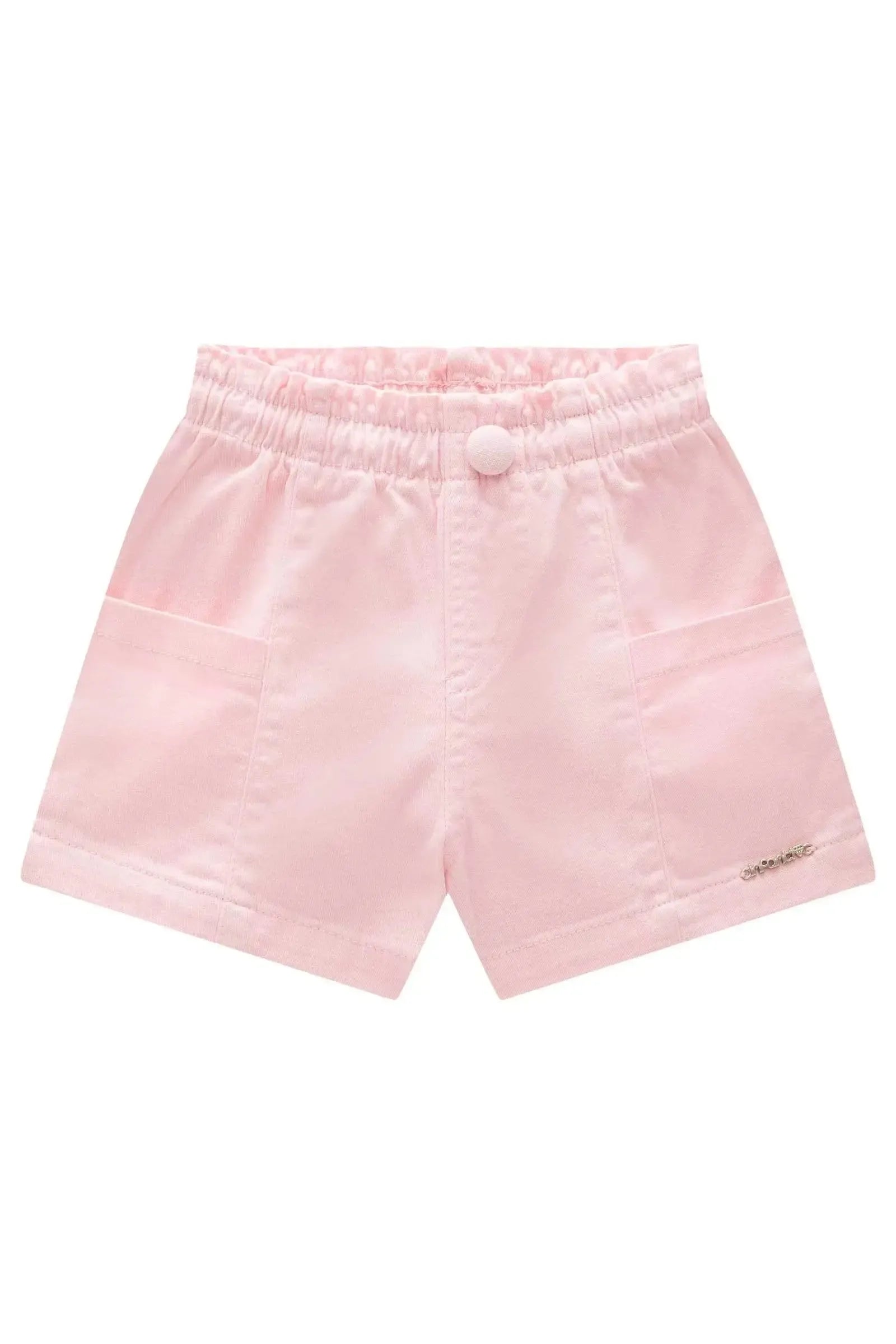 Shorts em Sarja com Elastano 95341 Infanti Infantil Menina