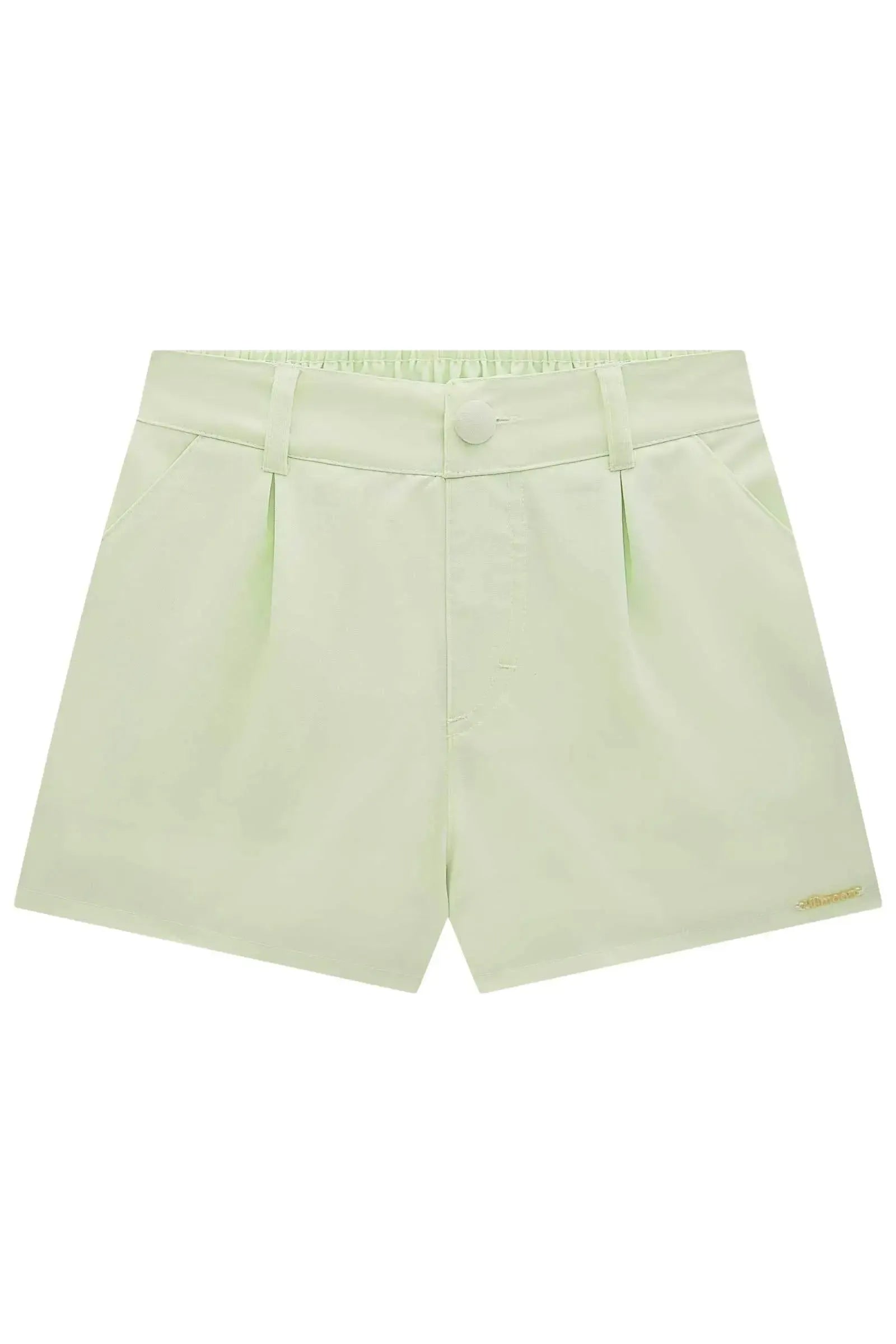 Shorts em Tecido Plano de Viscose 83400 Lilimoon Teen Menina