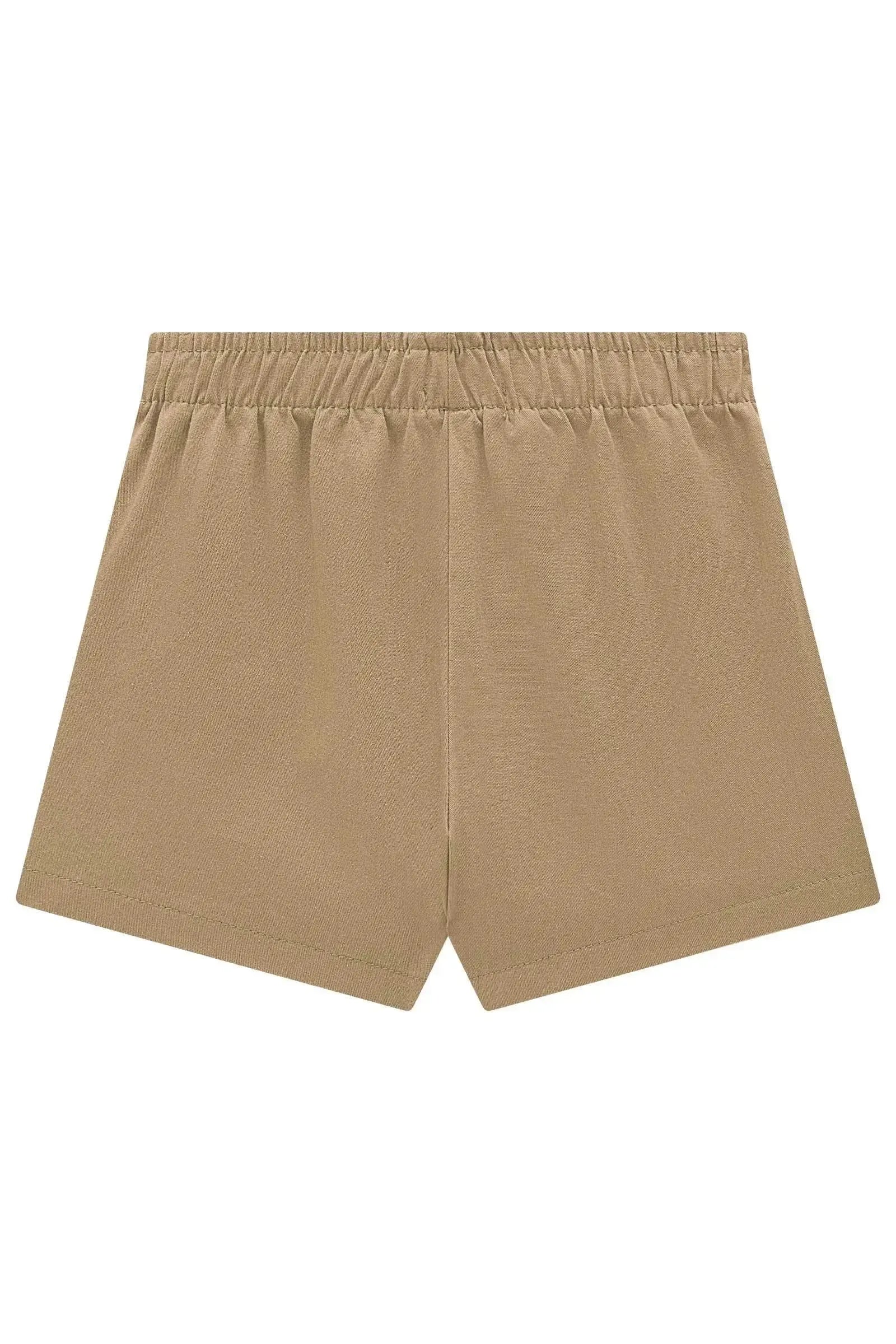 Shorts Saia em Sarja com Elastano 98468 Kukiê Infantil Menina