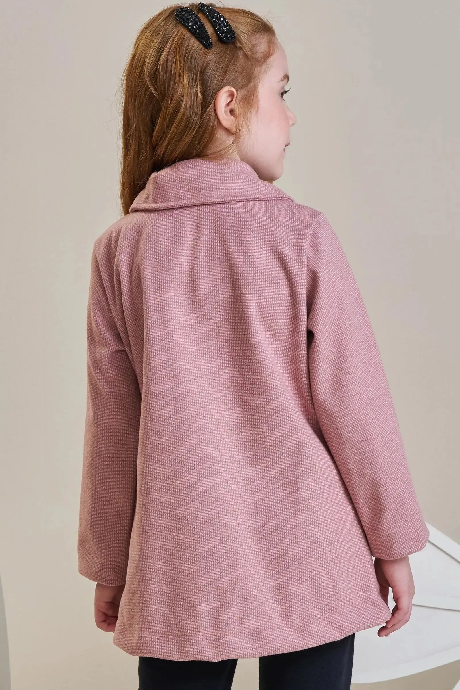 Sobretudo em Lã Batida 92598 Infanti Infantil Menina