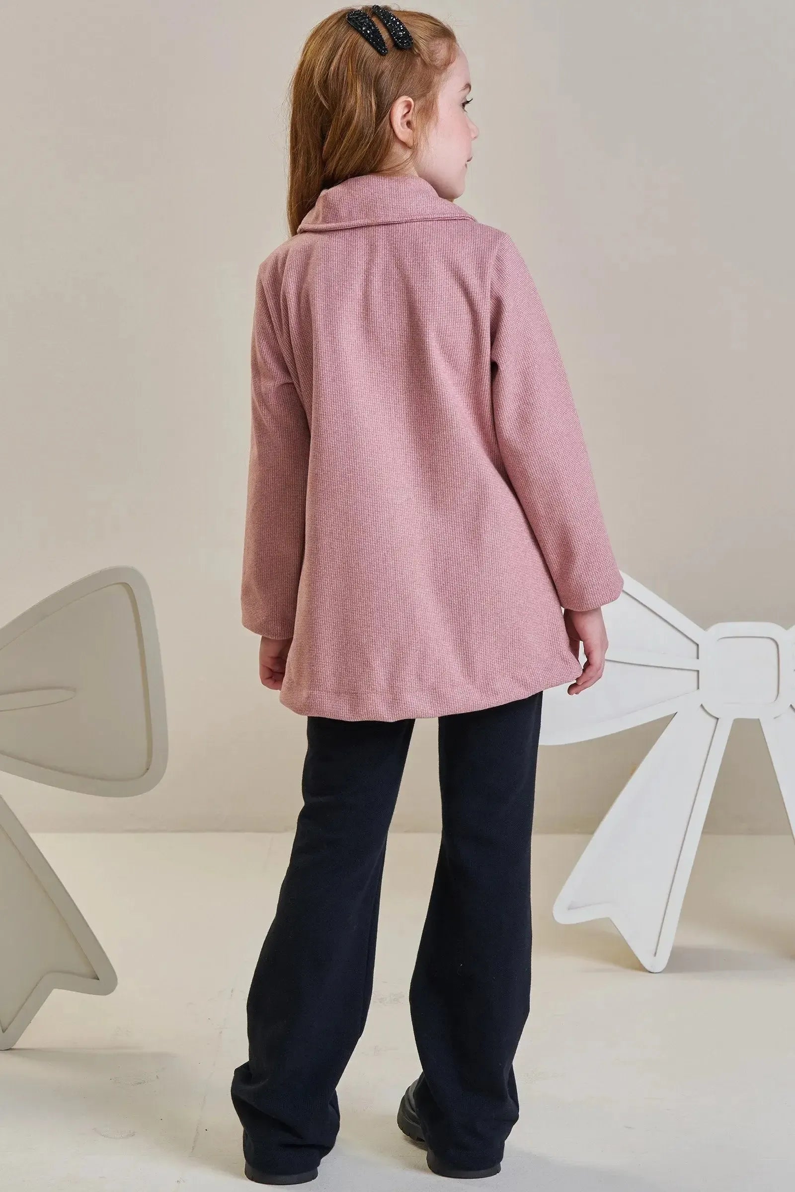 Sobretudo em Lã Batida 92598 Infanti Infantil Menina