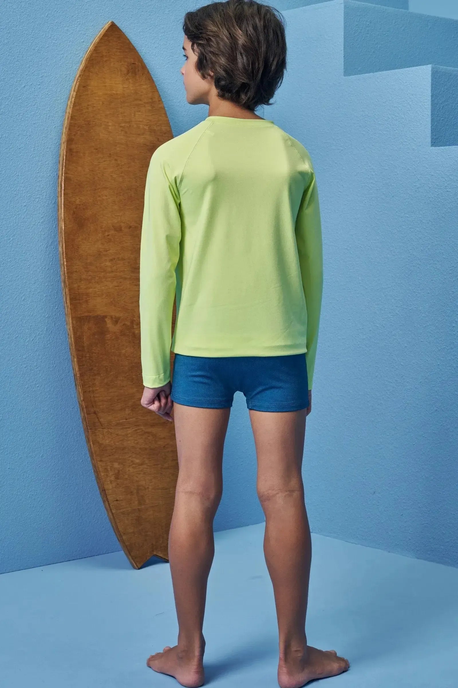 Sunga em Malha Uv Dry com Proteção UV50+ 99026 Johnny Fox Teen Menino