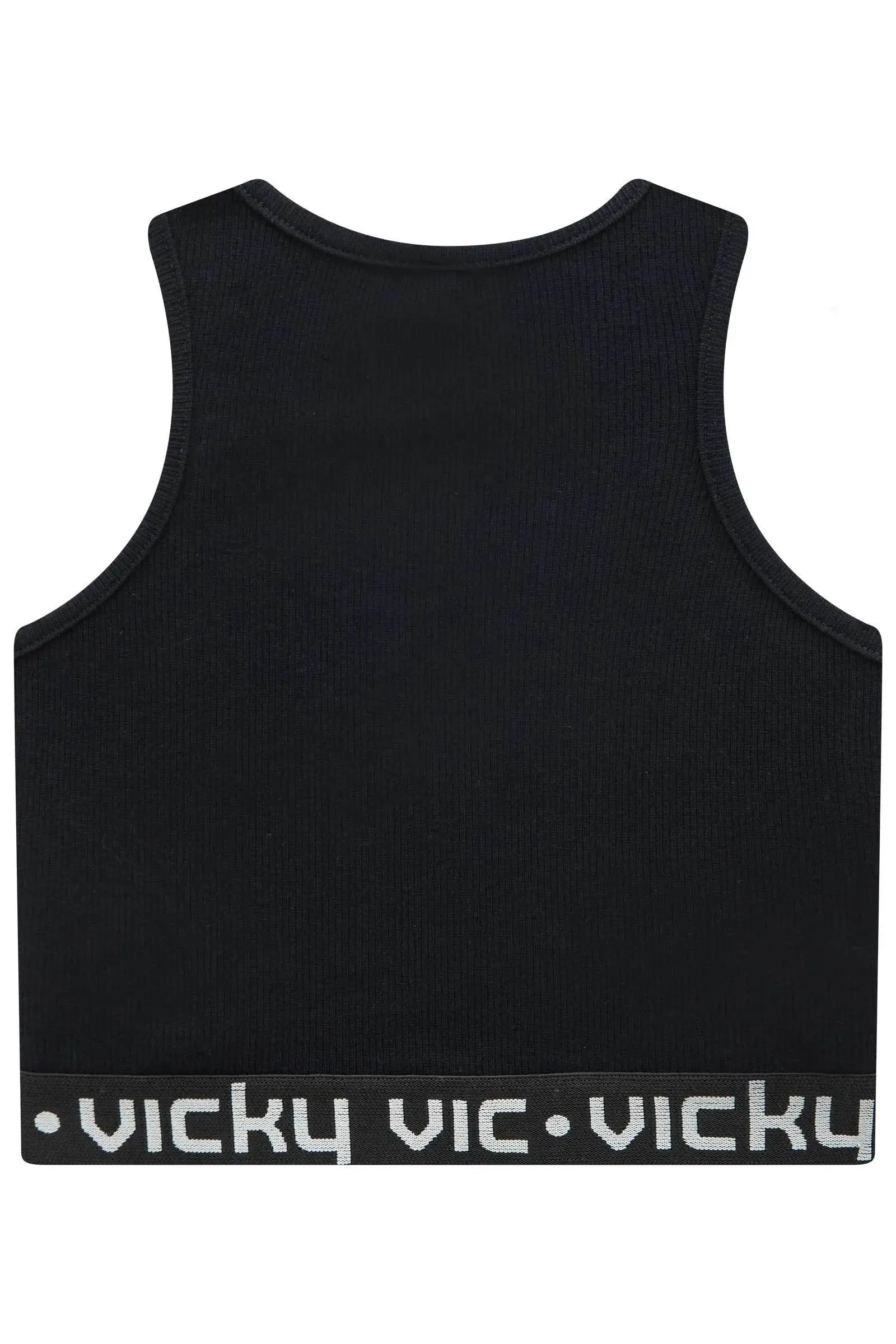 Top Cropped em Canelado Liz 92743 Vic&Vicky Teen Menina