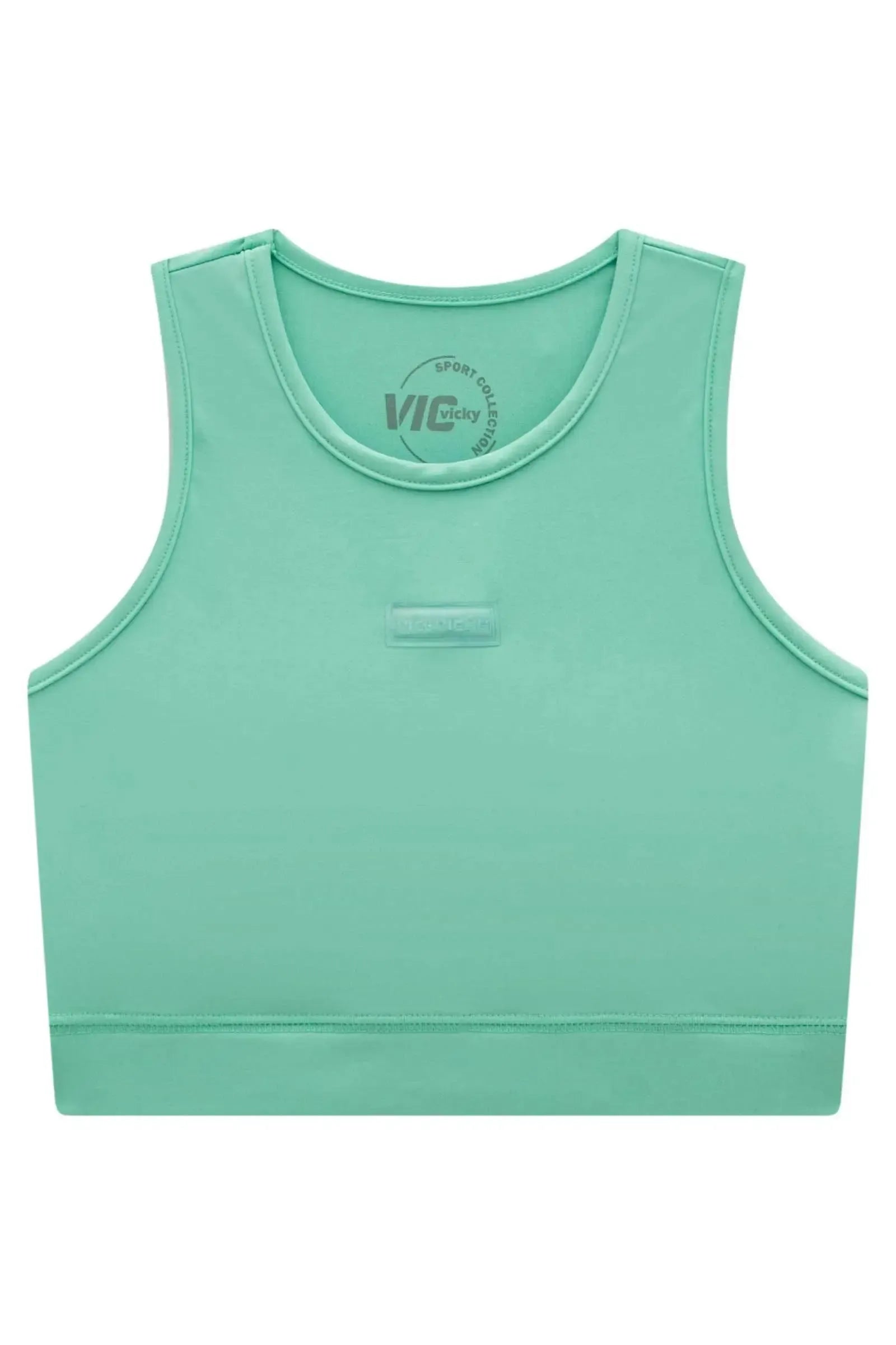 Top Cropped em Malha UV50 96288 Vic&Vicky Teen Menina