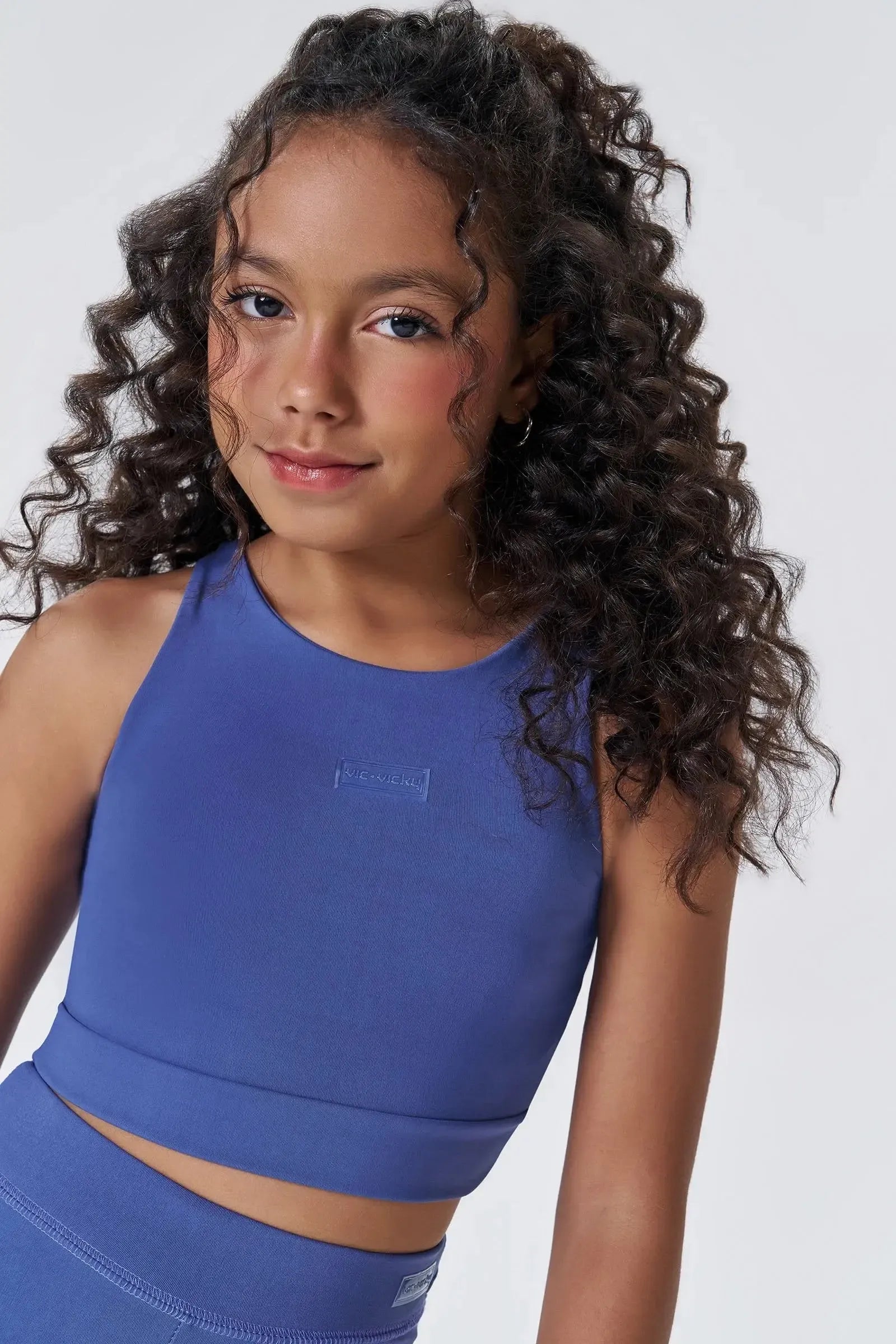 Top em Malha Poliamida Uv 50+ 93641 Vic&Vicky Teen Menina