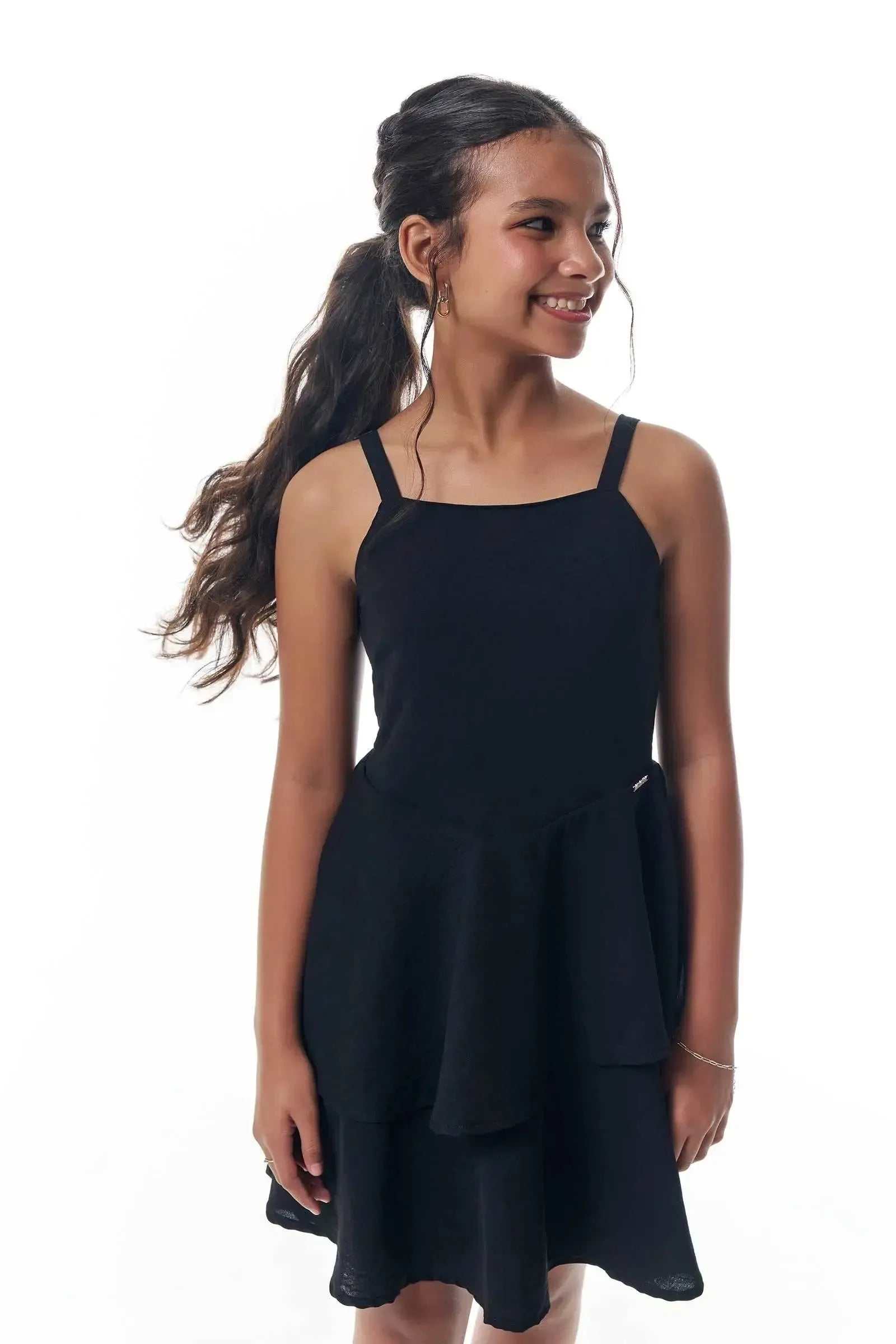 Vestido em Alfaiataria Corsica 95588 Vic&Vicky Teen Menina