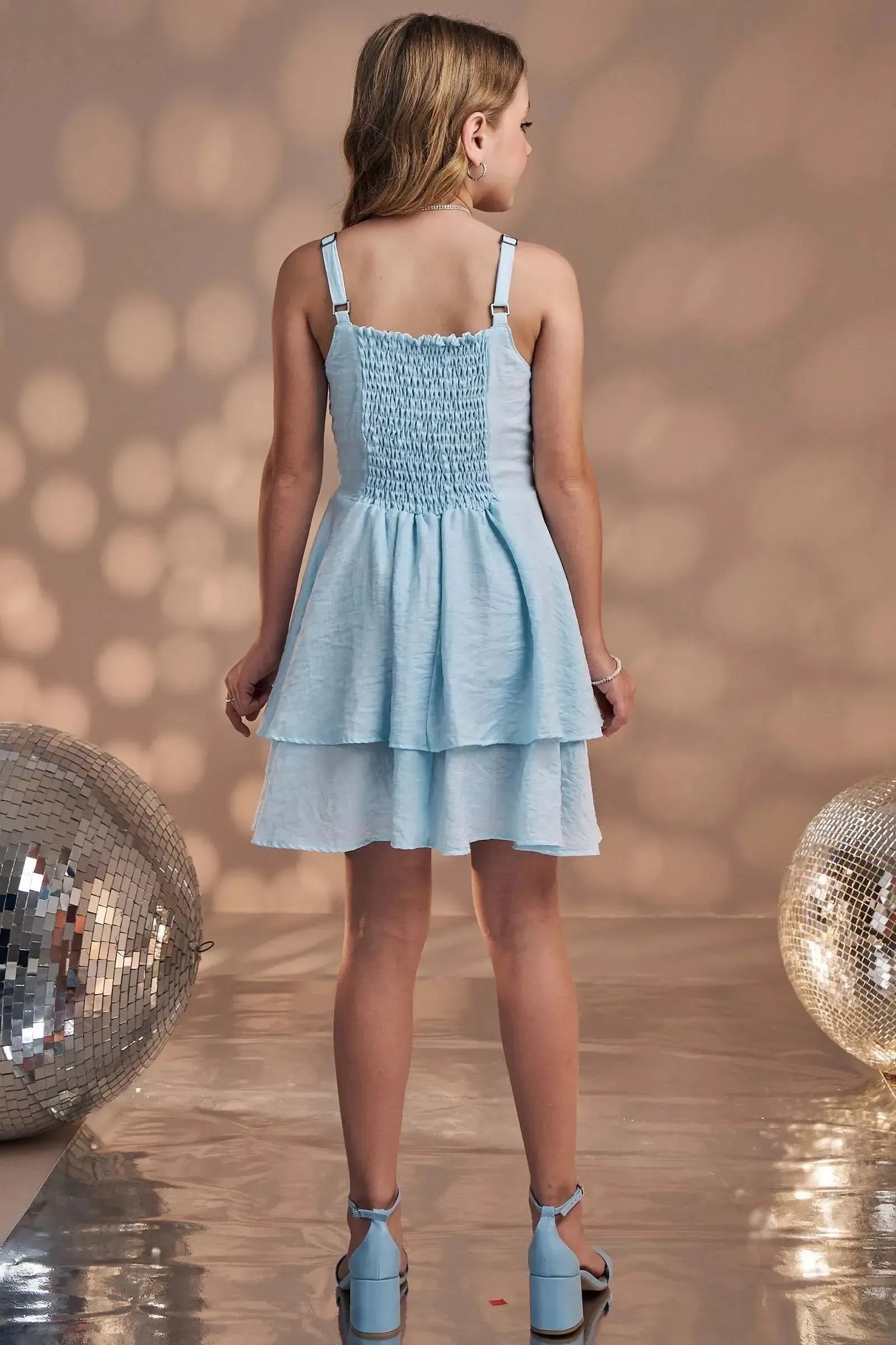 Vestido em Alfaiataria Glow 83202 Vic&Vicky Teen Menina