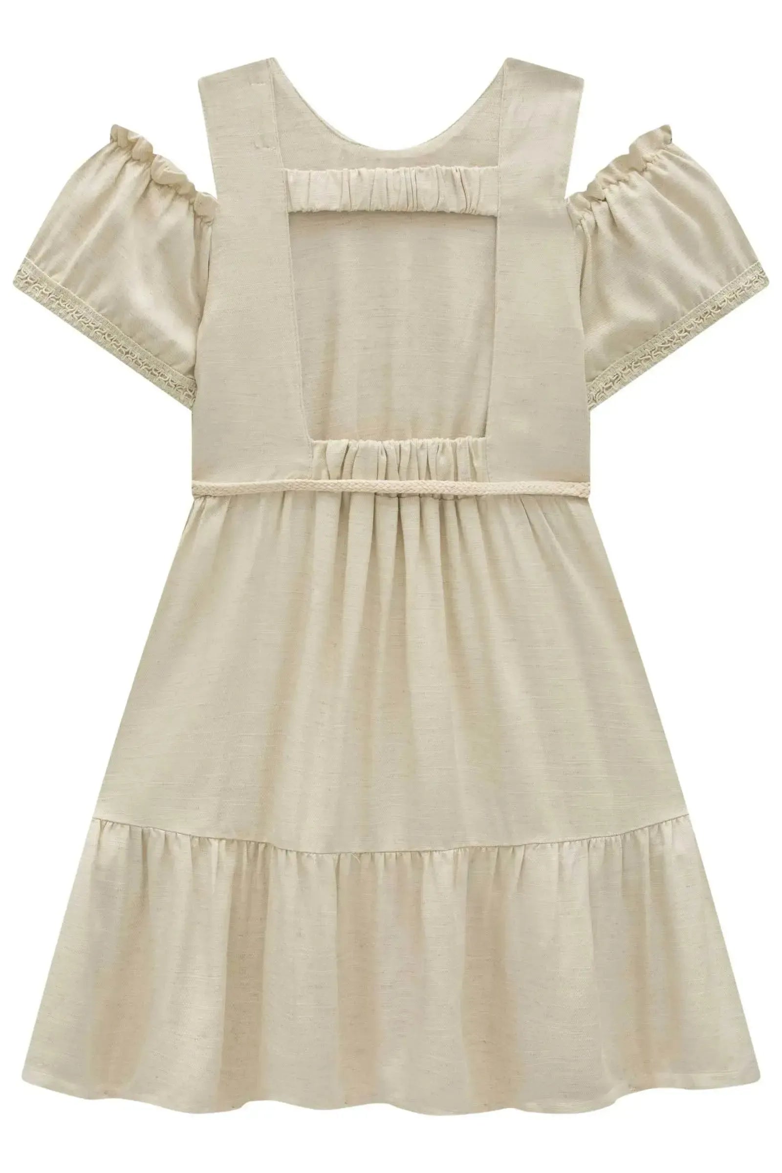 Vestido em Blend de Viscose 84587 Infanti Infantil Menina