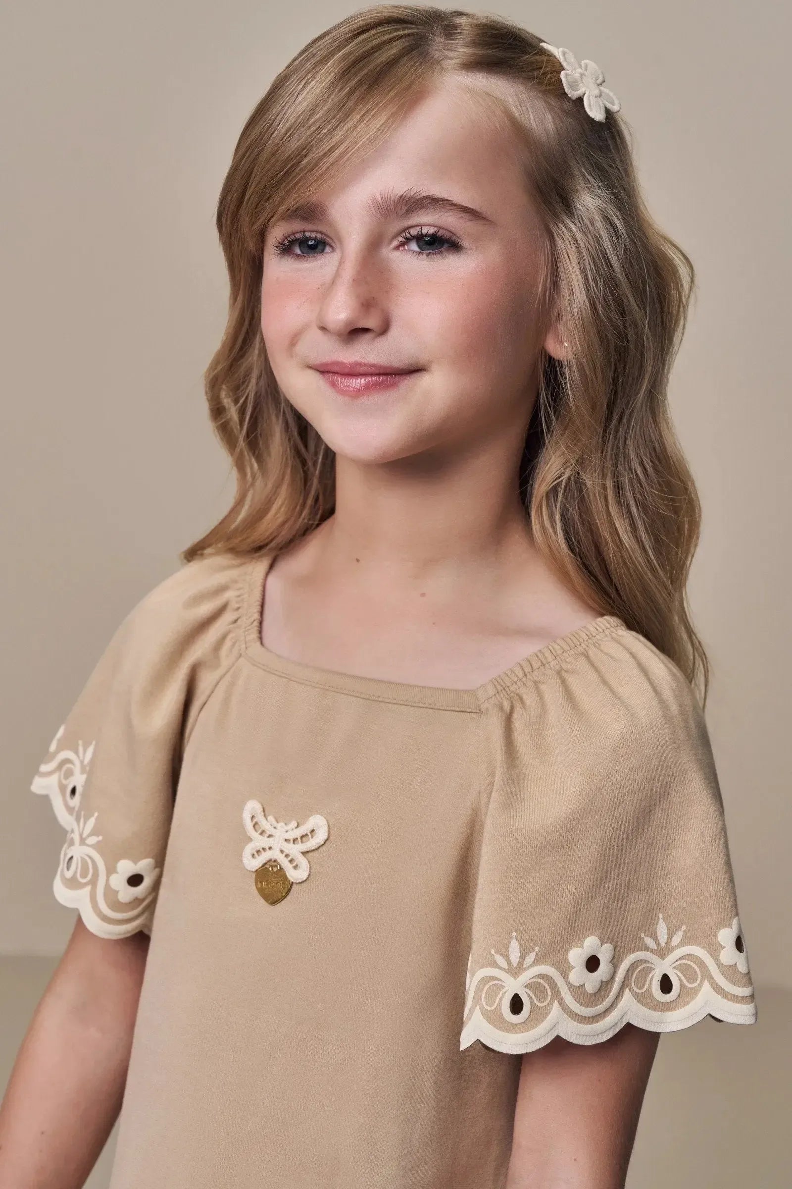 Vestido em Cotton 15784 Infanti Infantil Menina
