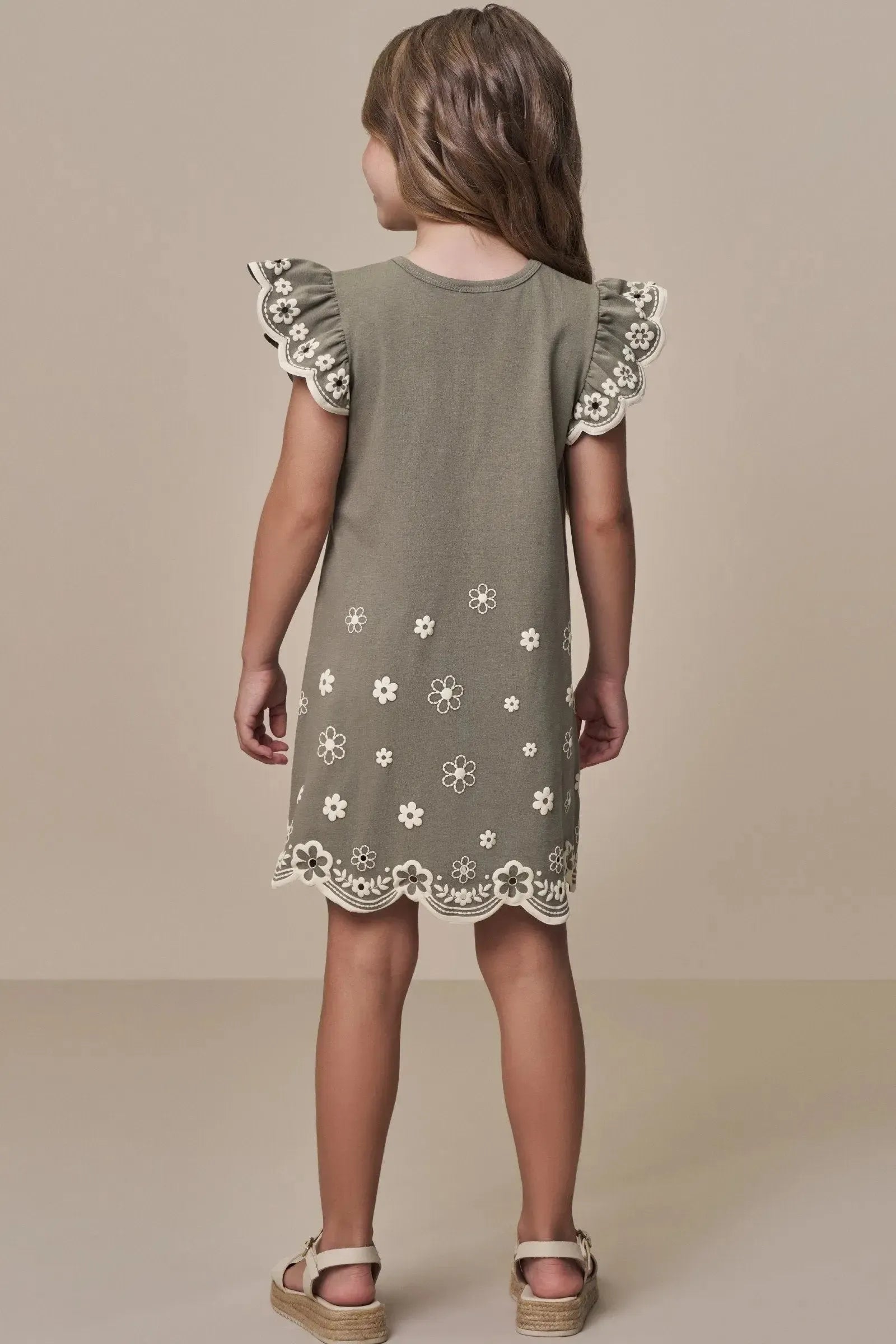 Vestido em Cotton 15798 Kukiê Infantil Menina