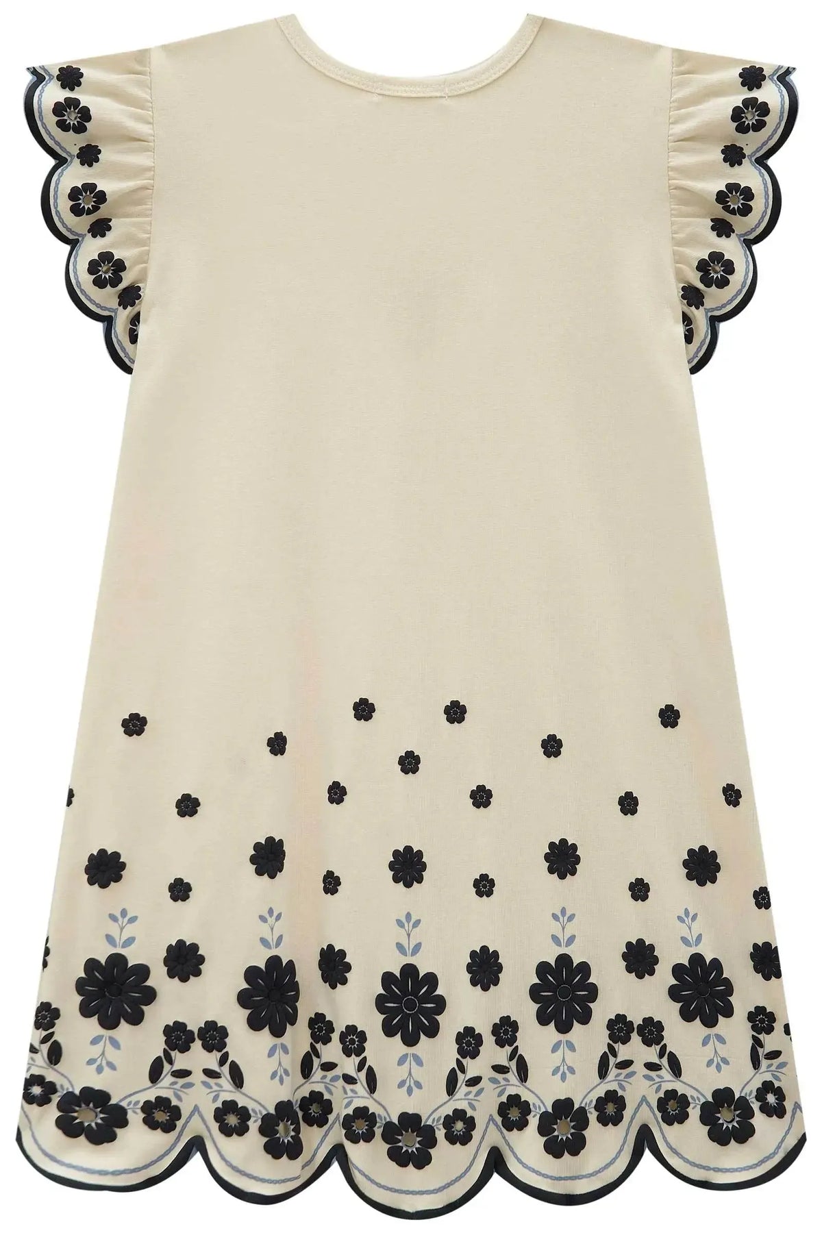 Vestido em Cotton 21815 Kukiê Infantil Menina