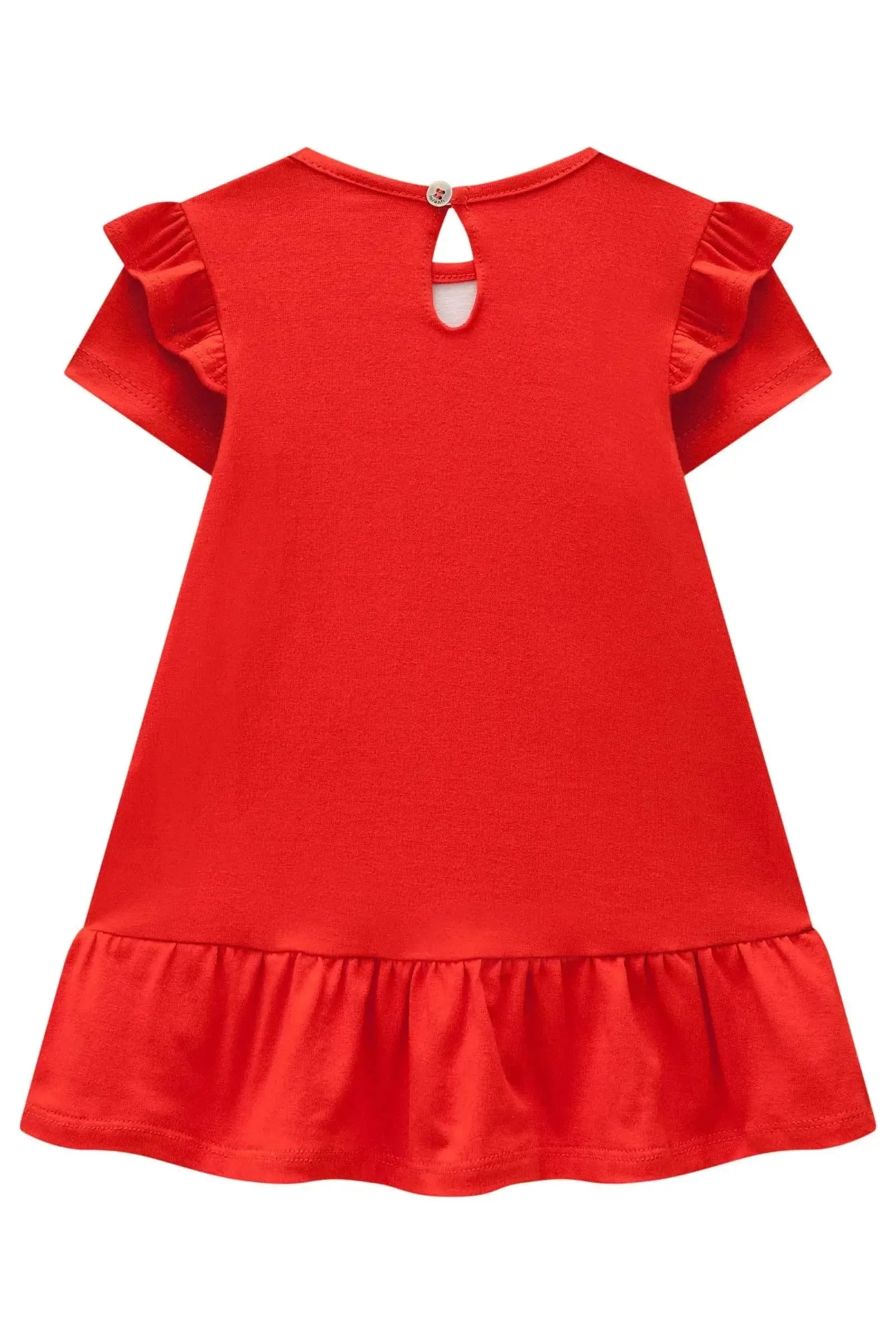 Vestido em Cotton 83590 Infanti Bebê Menina