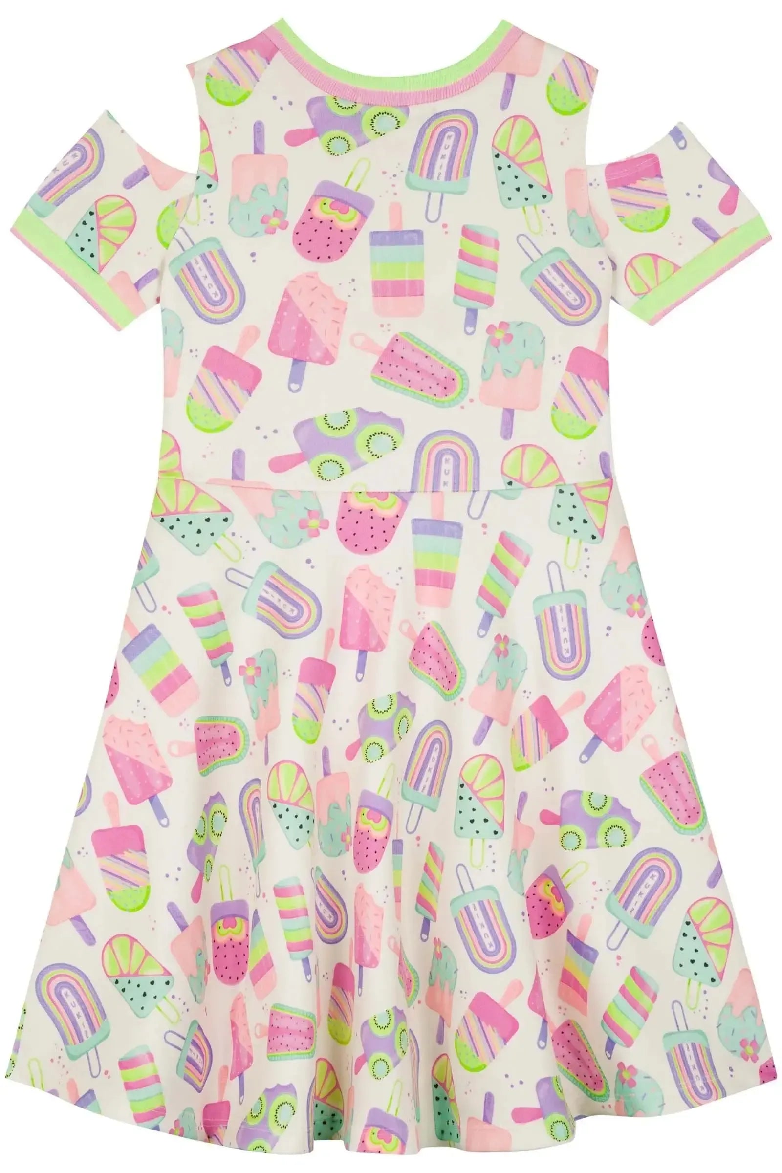 Vestido em Fly Tech 84221 Kukiê Infantil Menina