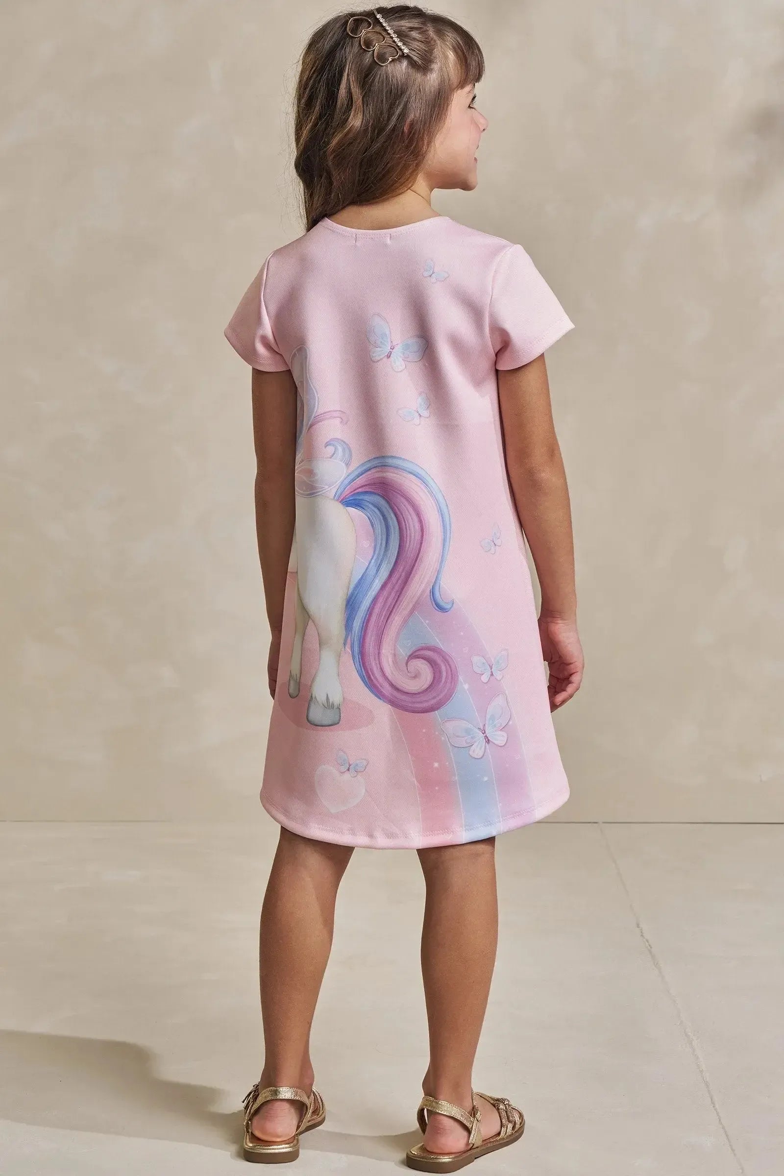 Vestido em Fly Tech 93439 Infanti Infantil Menina