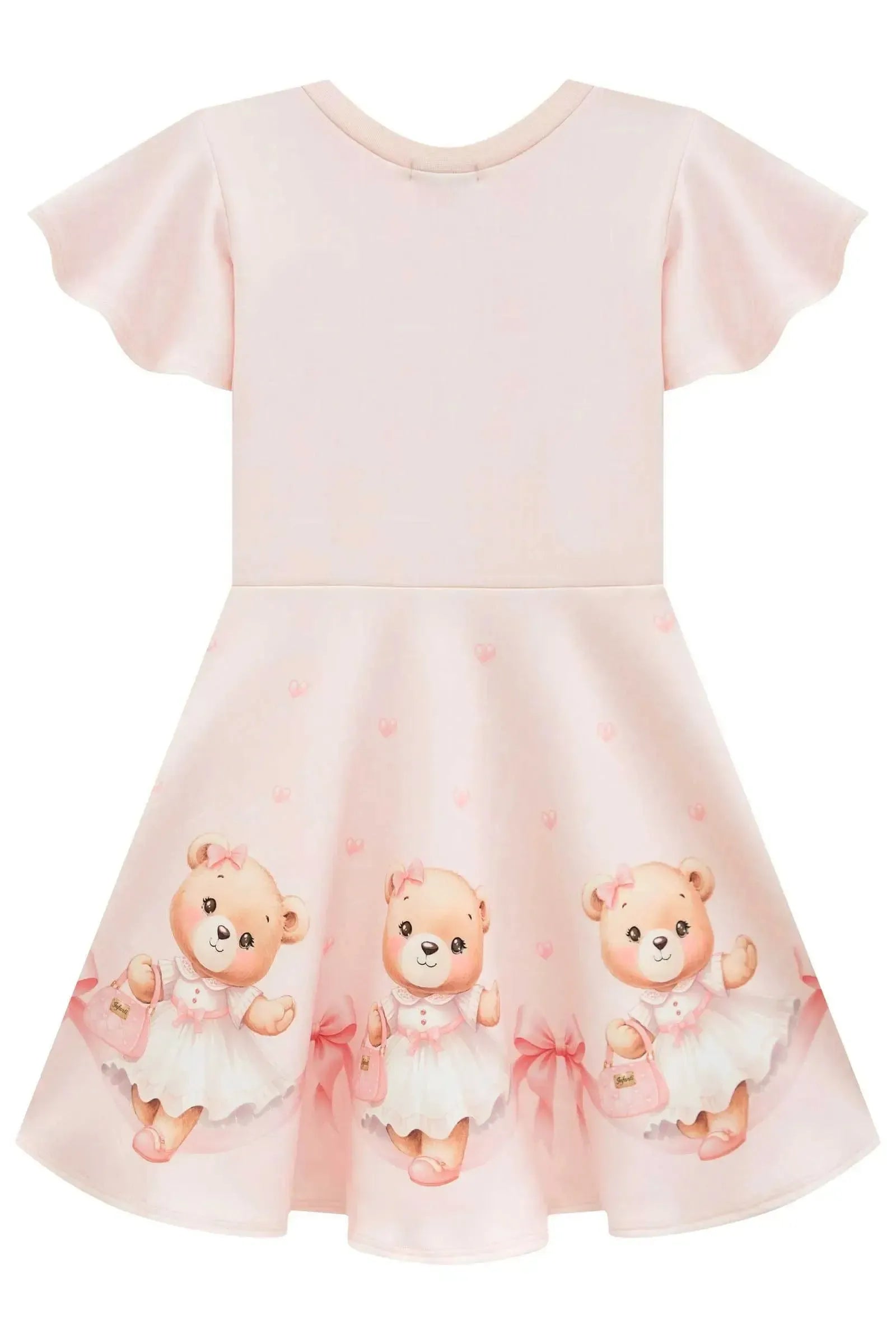 Vestido em Fly Tech 95833 Infanti Infantil Menina