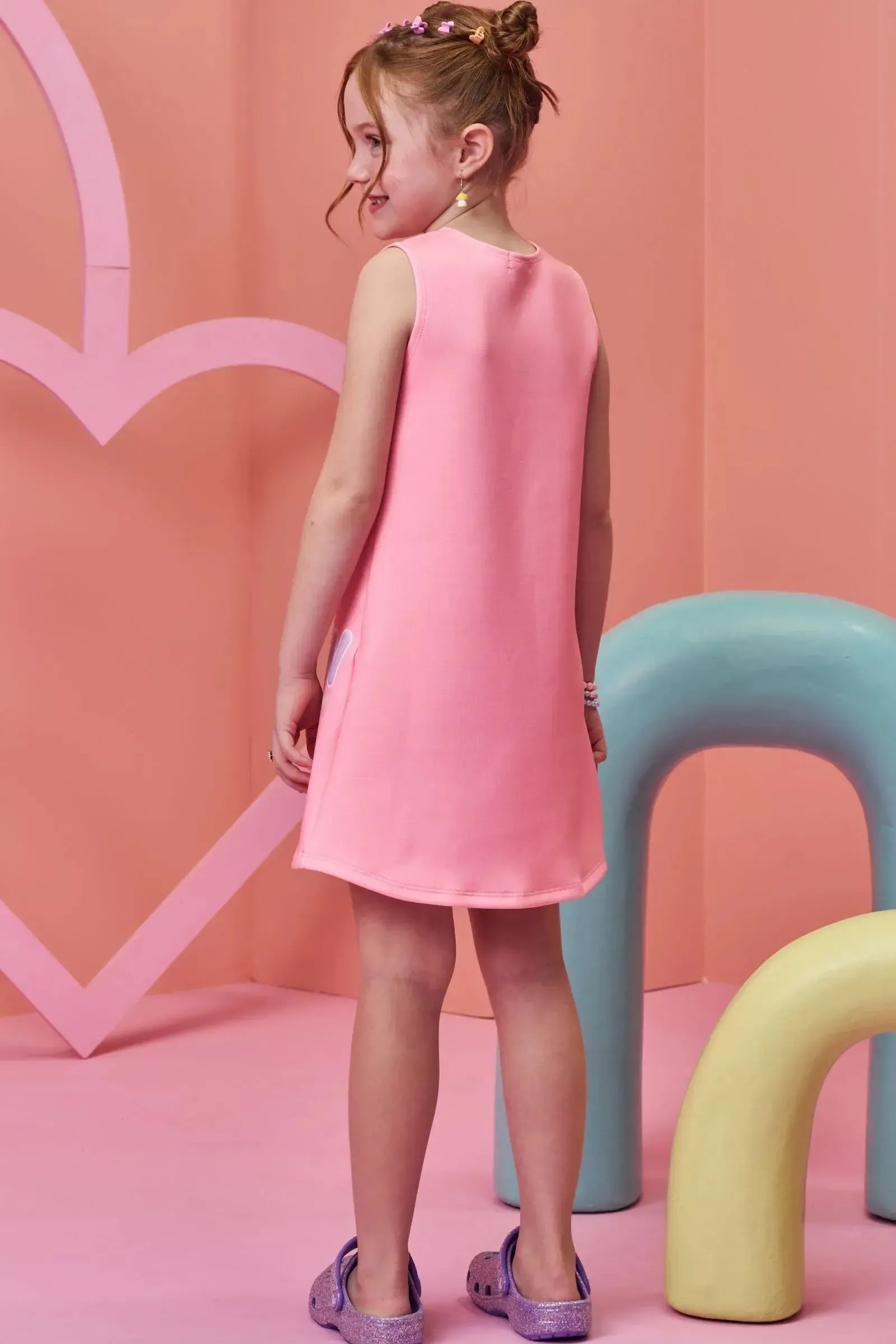 Vestido em Fly Tech 98994 Infanti Infantil Menina
