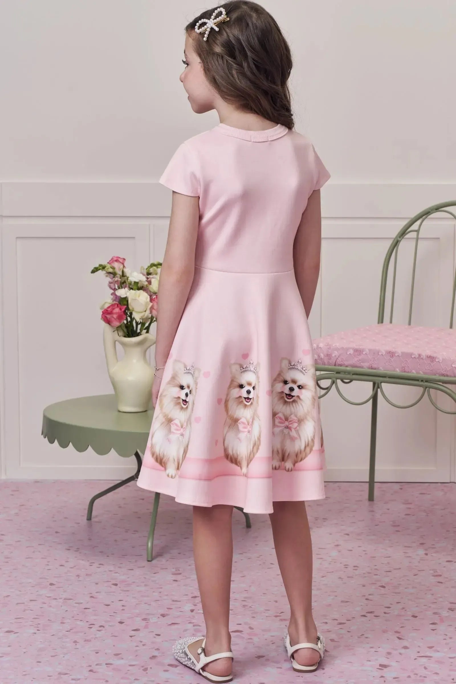 Vestido em Fly Tech 99121 Infanti Infantil Menina