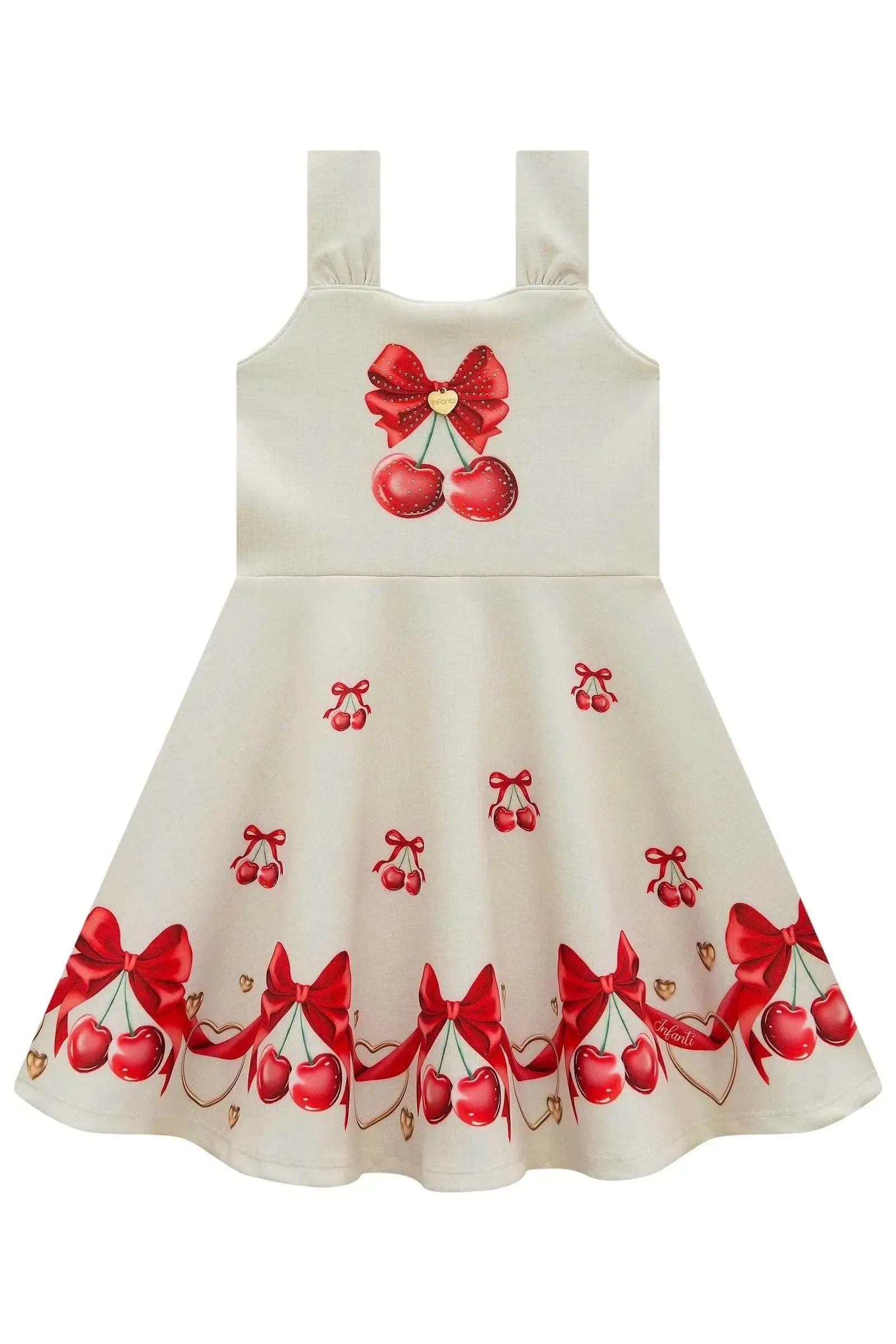 Vestido em Fly Tech 99138 Infanti Infantil Menina