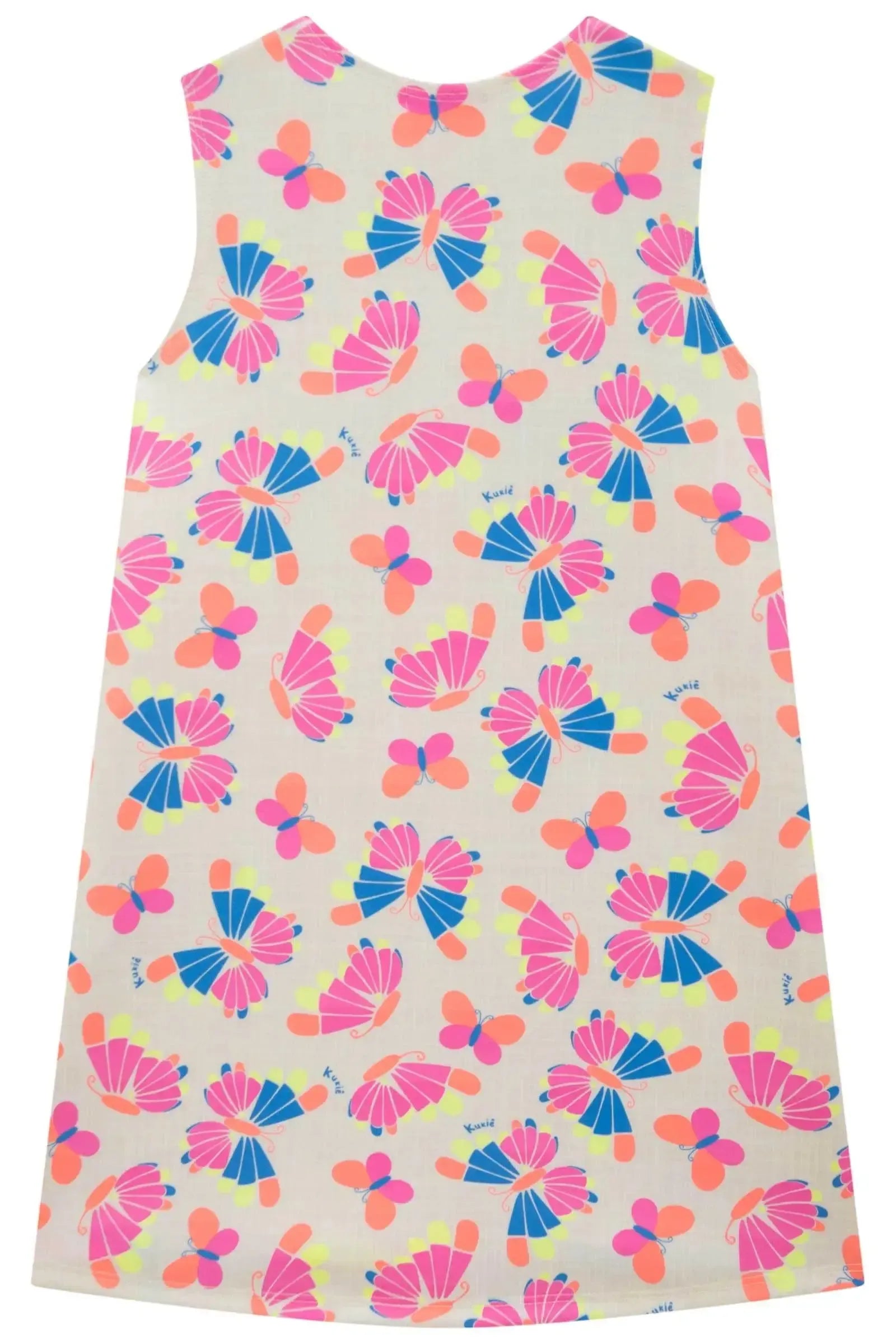 Vestido em Fly Tech 99639 Kukiê Infantil Menina