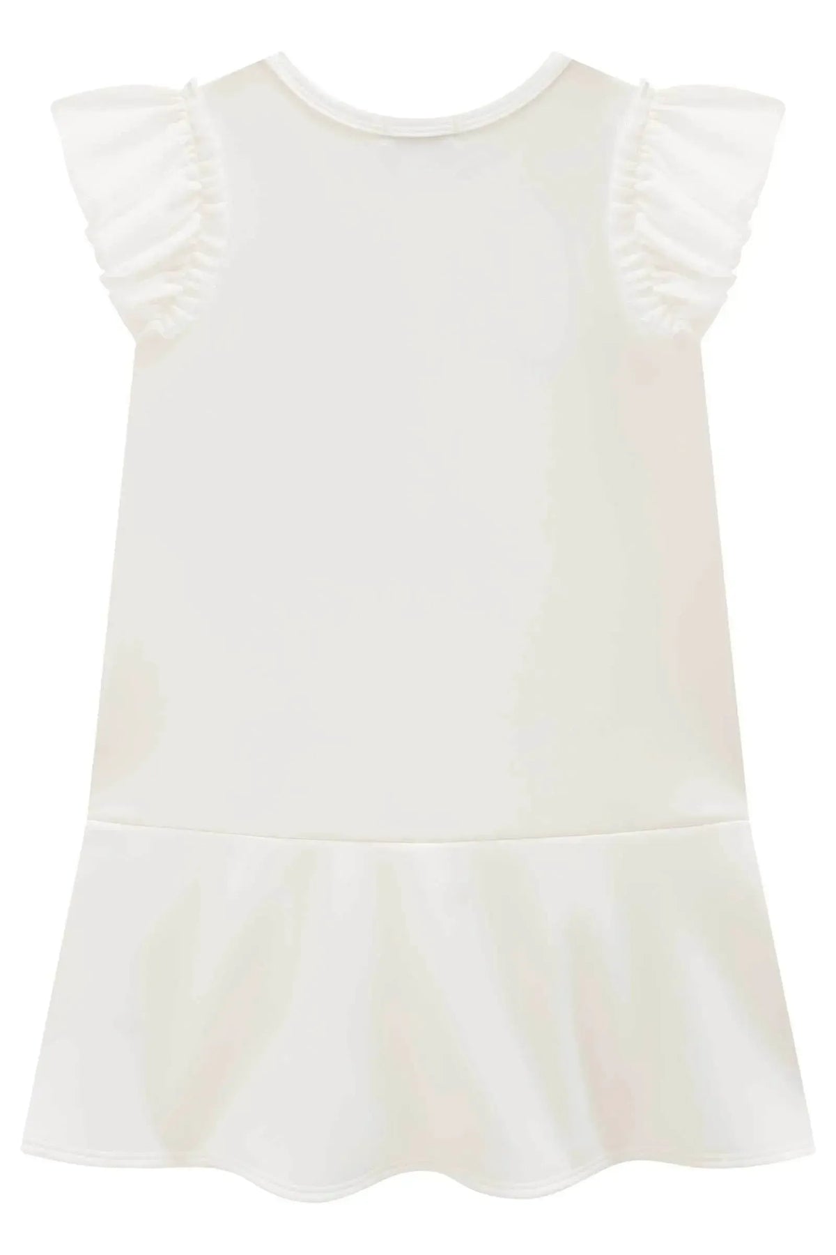 Vestido em Fly Tech e Tule 98772 Infanti Infantil Menina