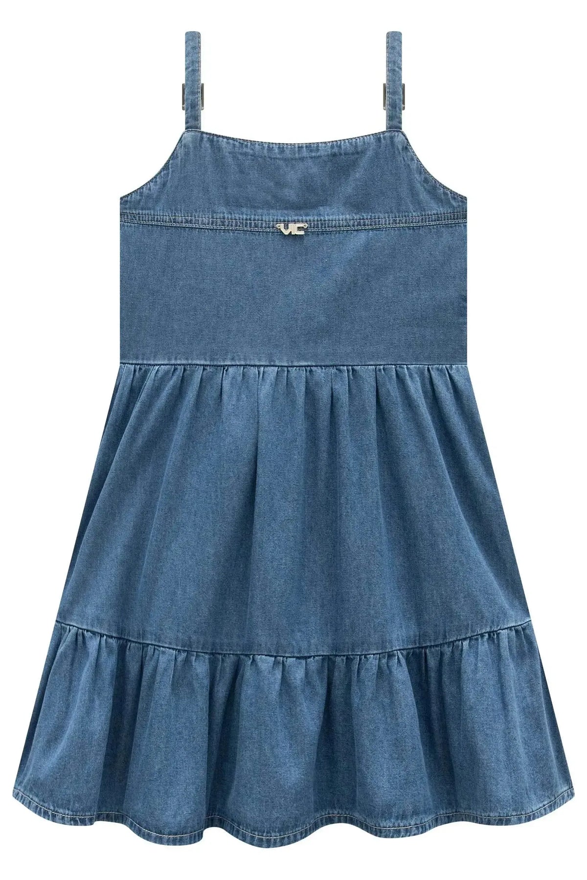 Vestido em Jeans 99253 Vic Teen Menina