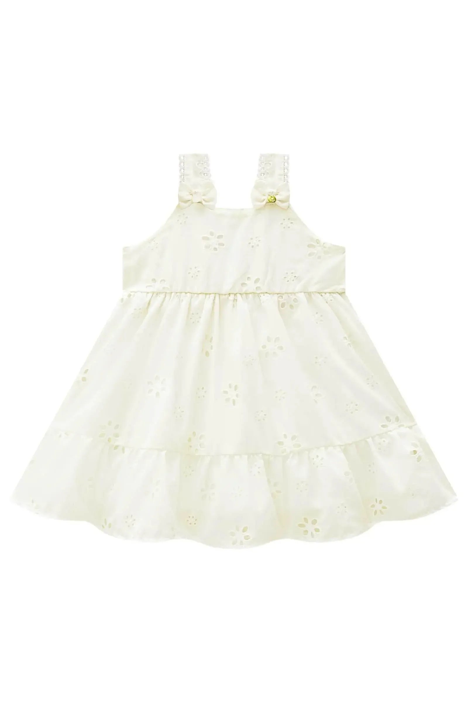 Vestido em Laise Sunny 86877 Infanti Bebê Menina
