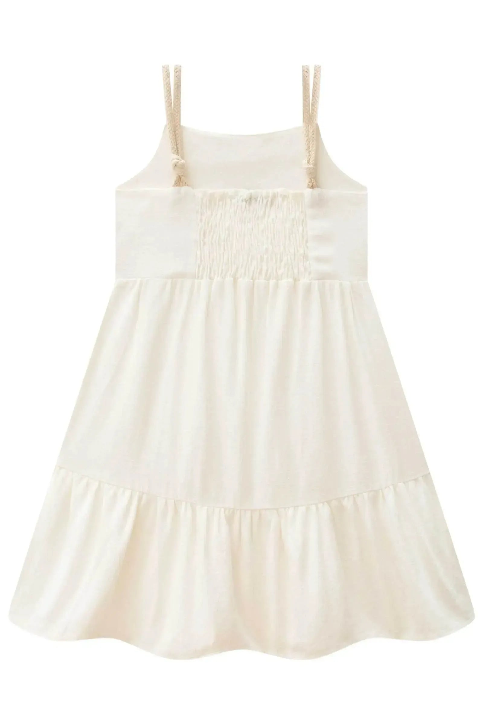 Vestido em Linho com Elastano 87956 Infanti Infantil Menina