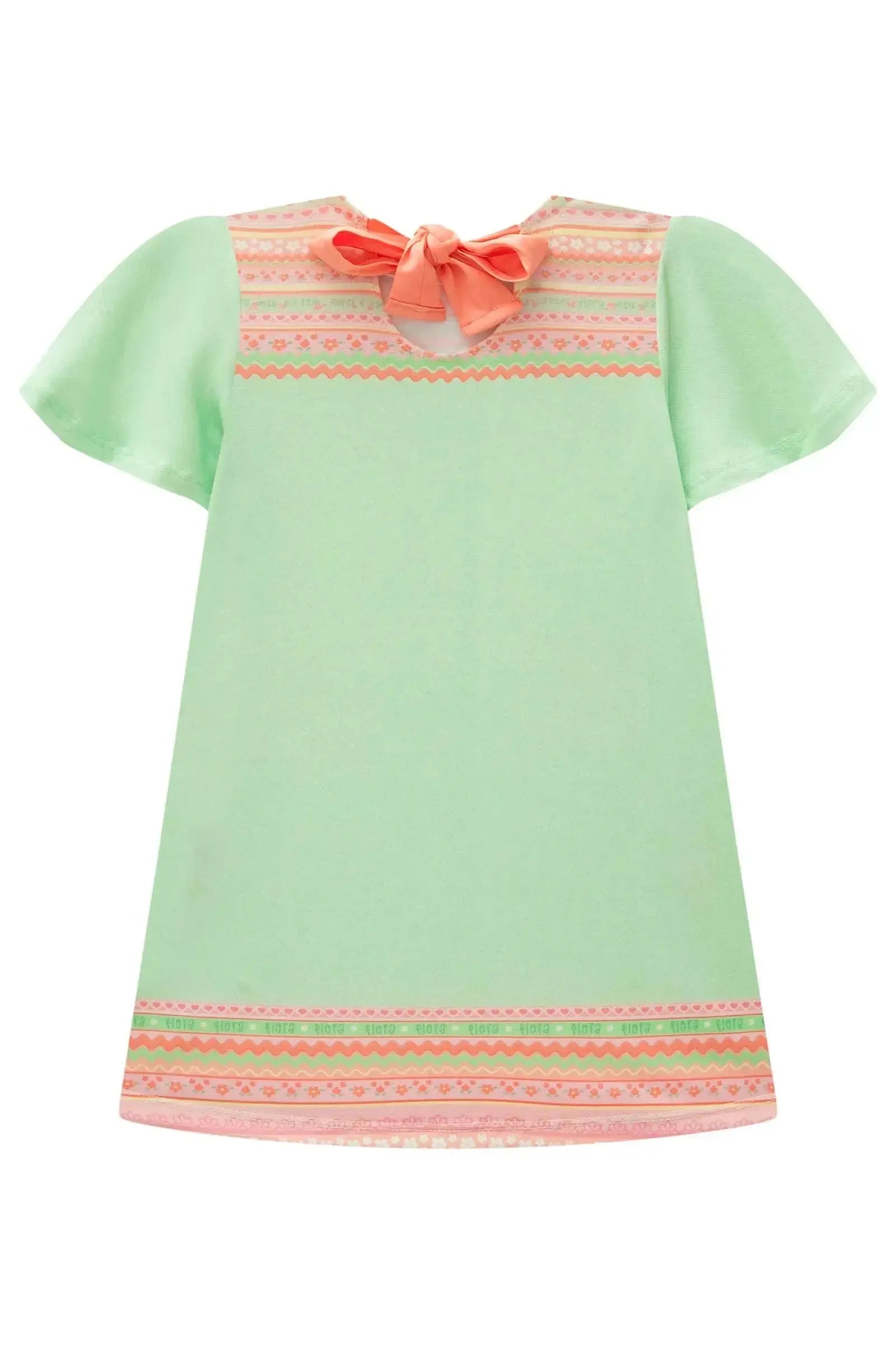 Vestido em Malha Fresh 83145 Infanti Bebê Menina