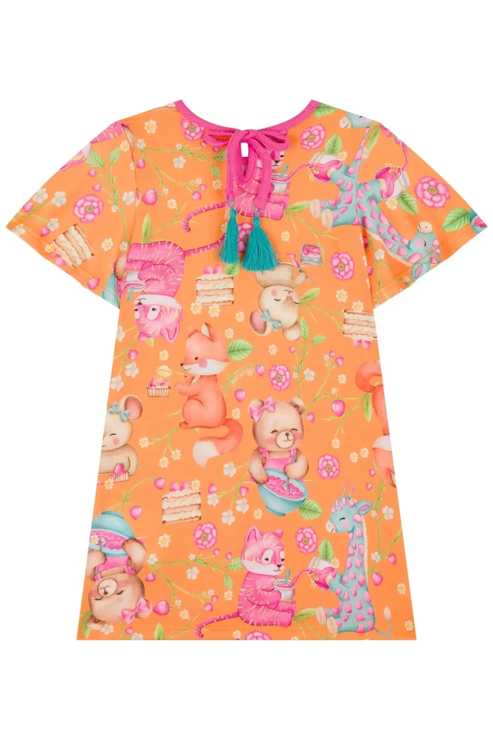 Vestido em Malha Fresh 84759 Kukiê Bebê Menina