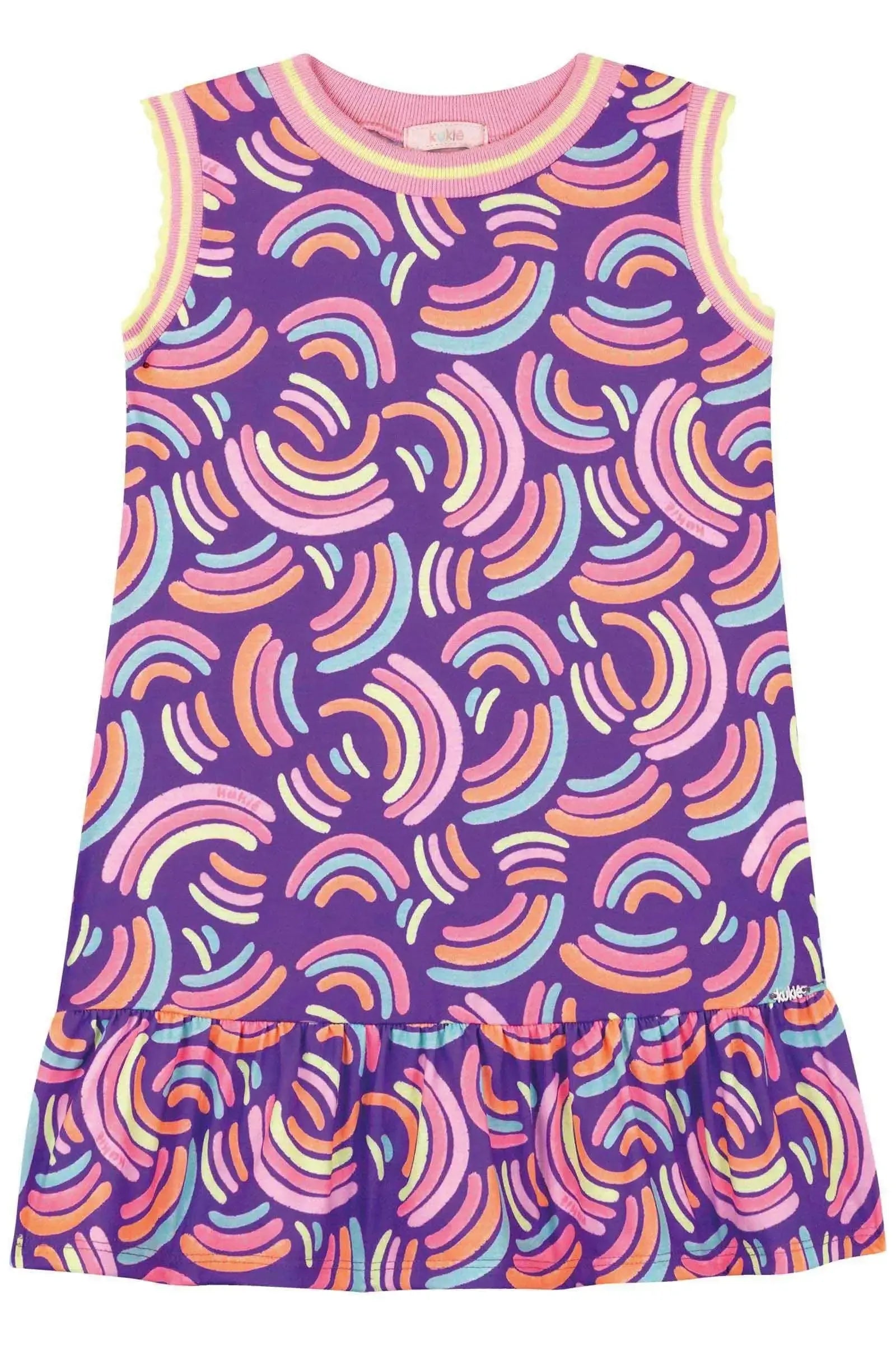 Vestido em Malha Fresh 88673 Kukiê Infantil Menina