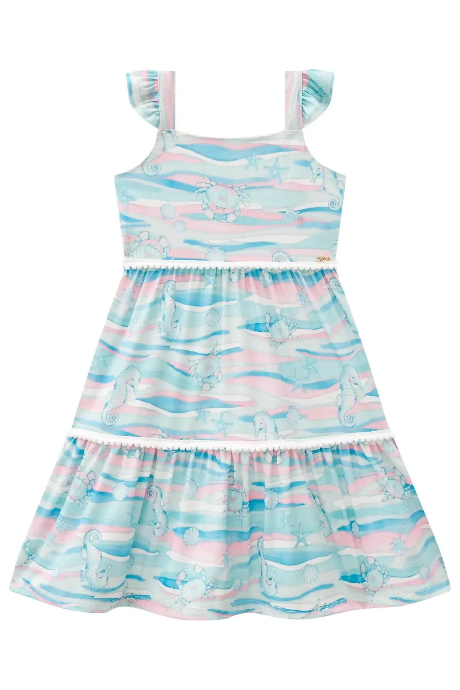 Vestido em Malha Fresh 88908 Infanti Infantil Menina