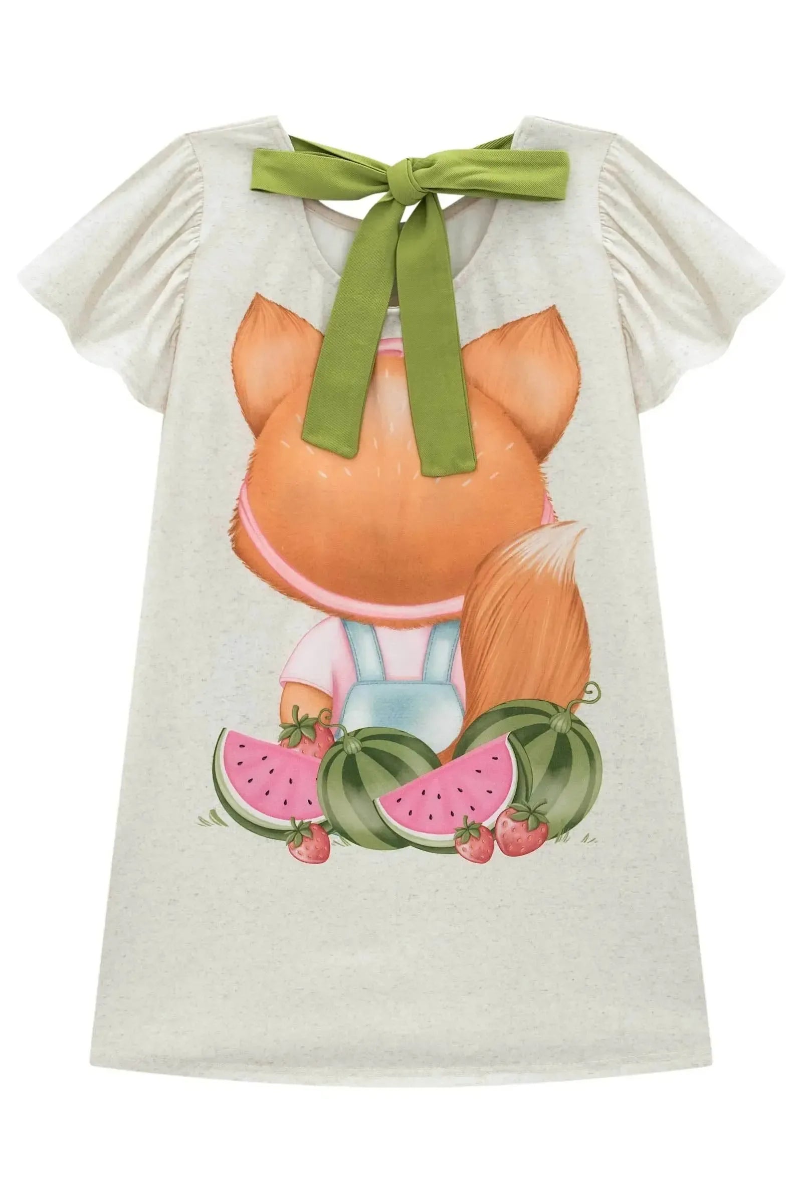 Vestido em Malha Fresh 93225 Infanti Infantil Menina