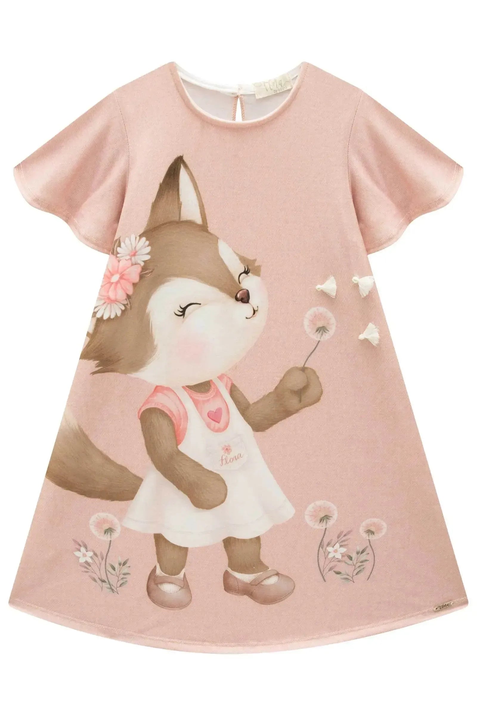 Vestido em Malha Fresh 93501 Infanti Infantil Menina