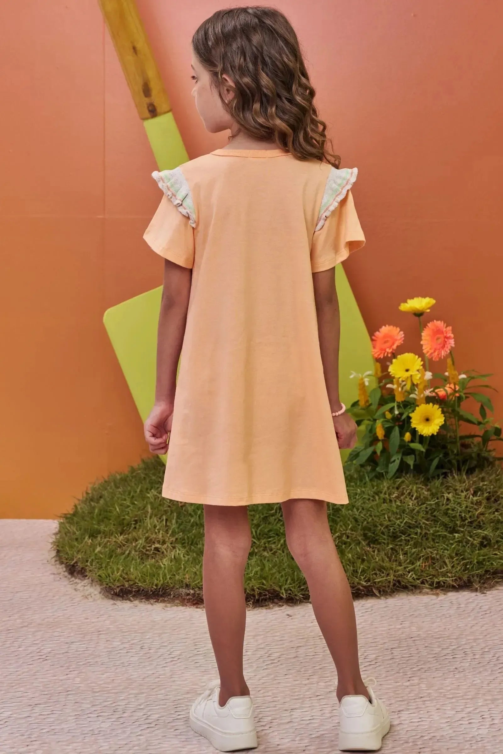 Vestido em Malha Fresh 97981 Kukiê Infantil Menina