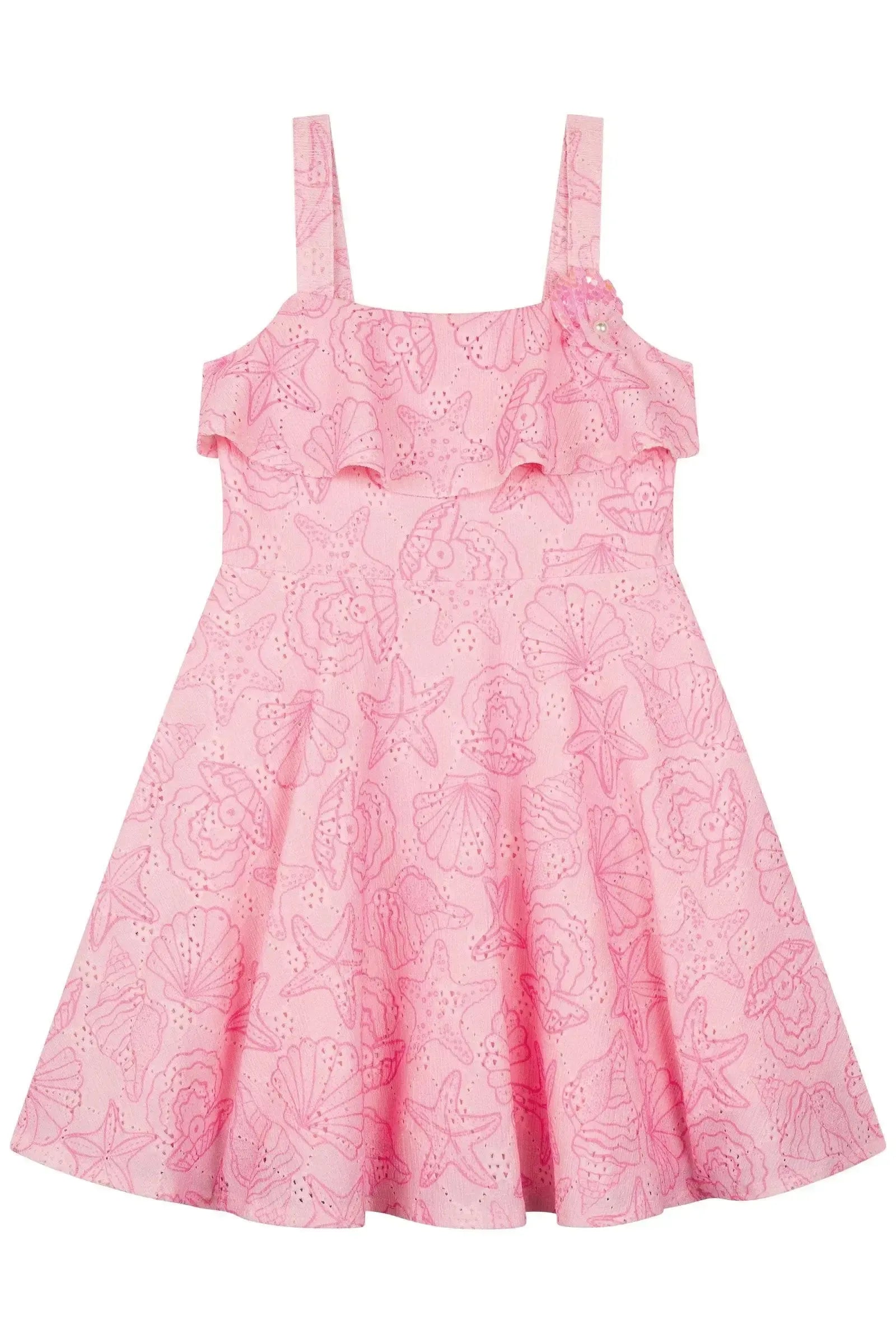 Vestido em Malha Laise 87666 Kukiê Infantil Menina