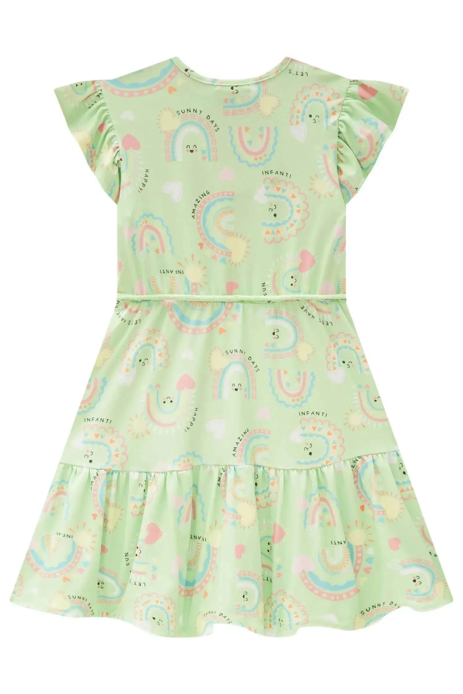 Vestido em Malha Power 83129 Infanti Infantil Menina