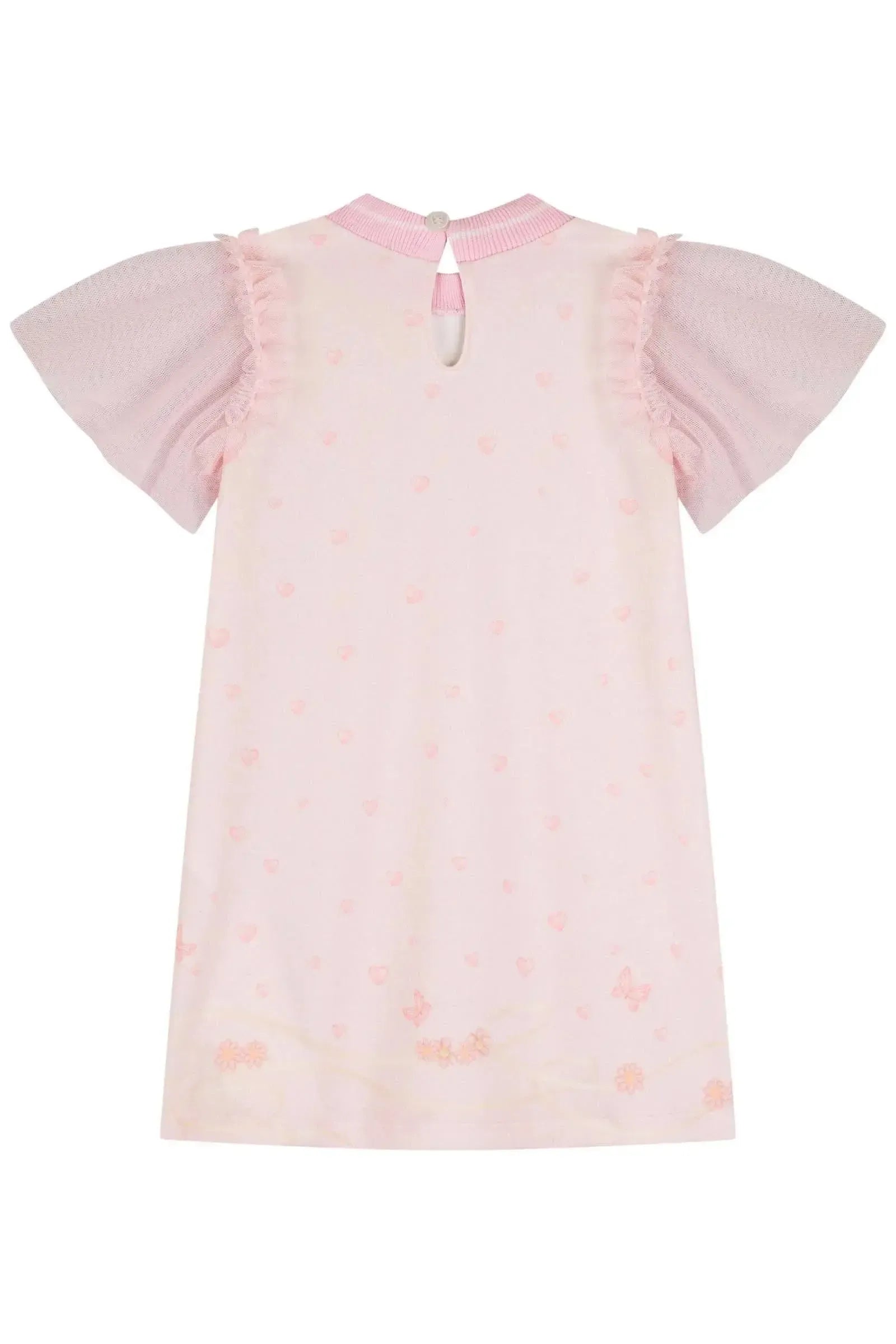 Vestido em Malha Power 84674 Kukiê Bebê Menina