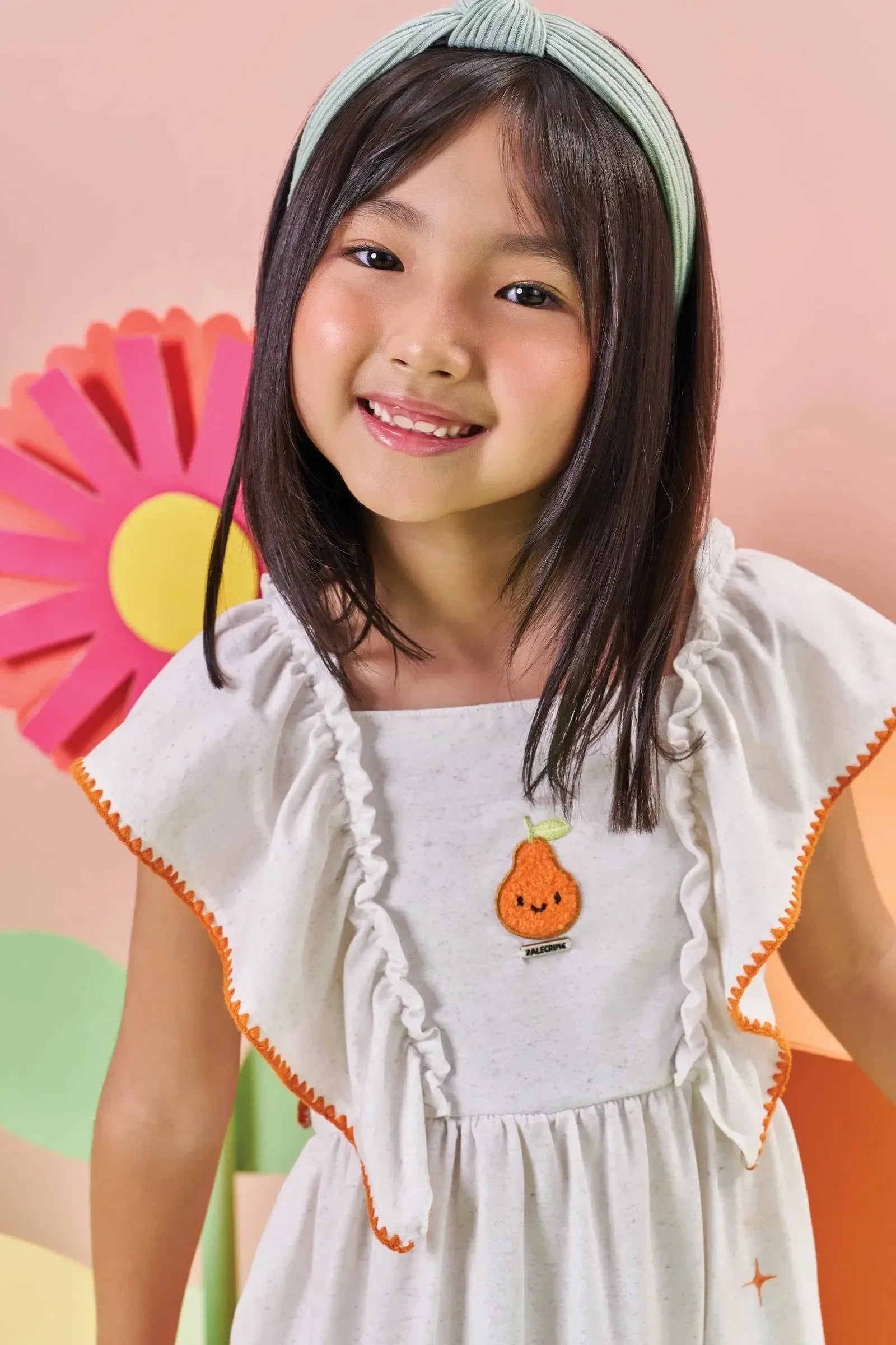 Vestido em Malha Power 84756 Kukiê Infantil Menina