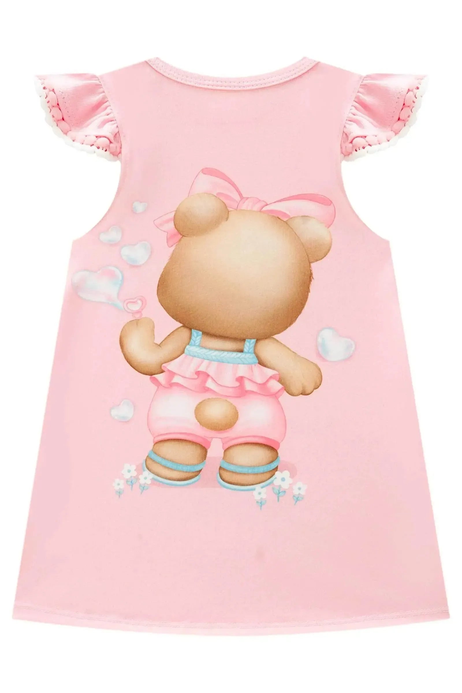 Vestido em Malha Power 86871 Infanti Bebê Menina