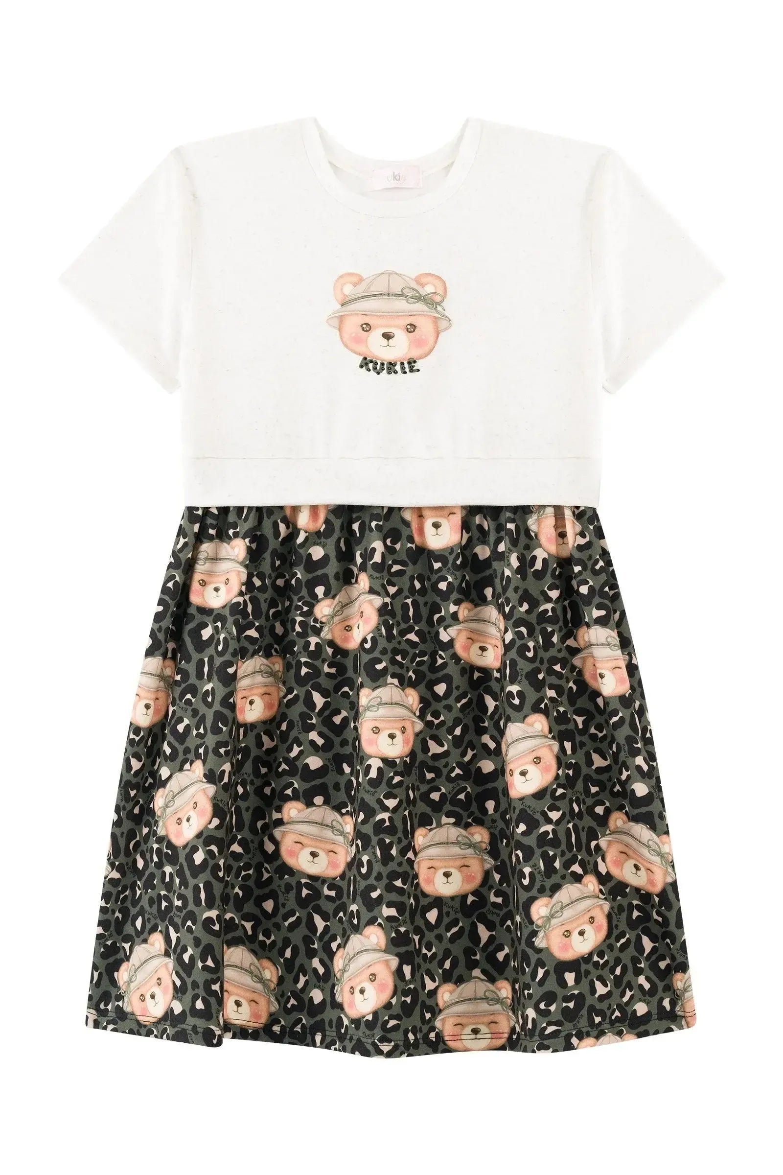 Vestido em Malha Power 93945 Kukiê Infantil Menina