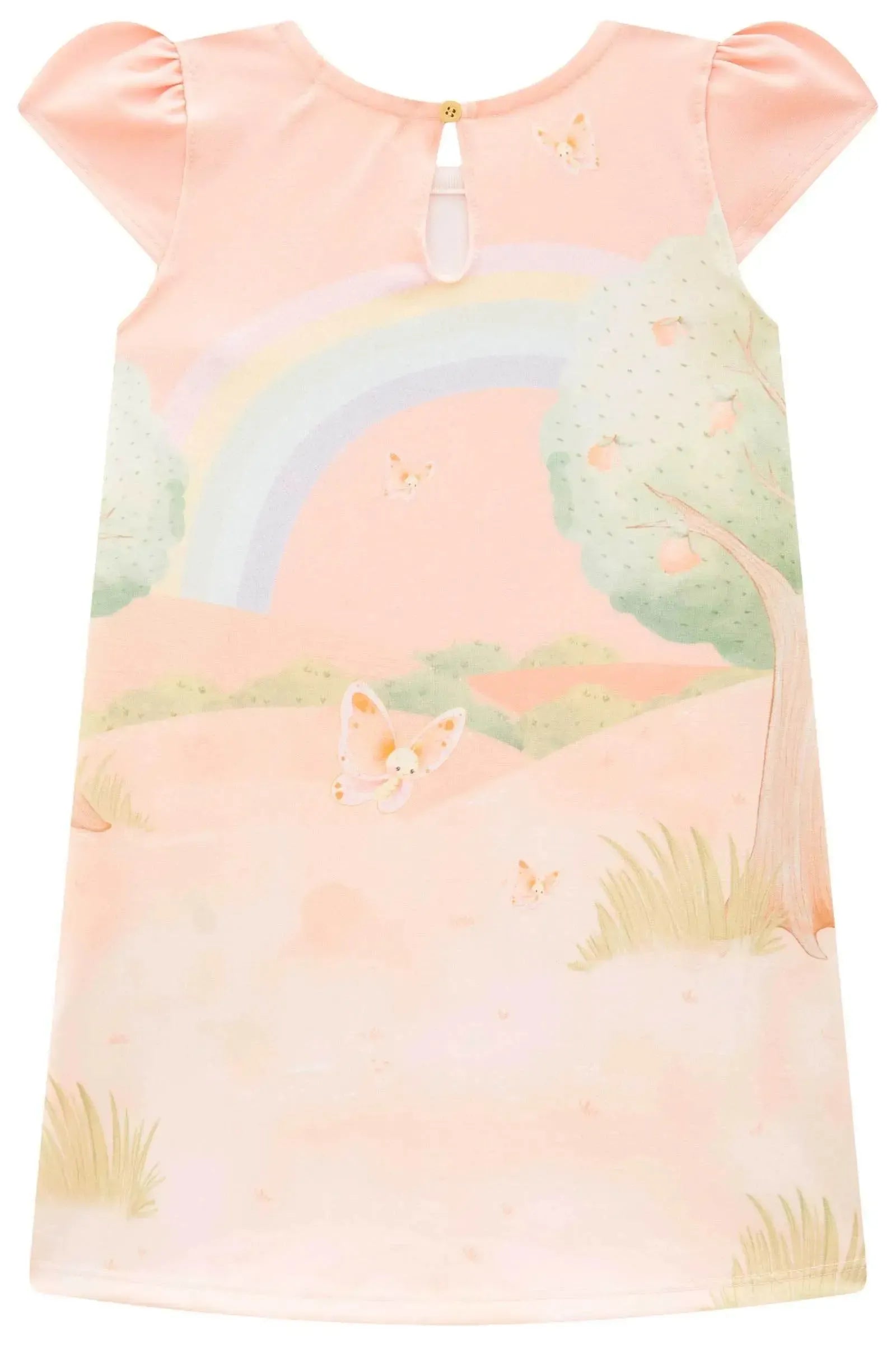 Vestido em Malha Power 94495 Infanti Bebê Menina