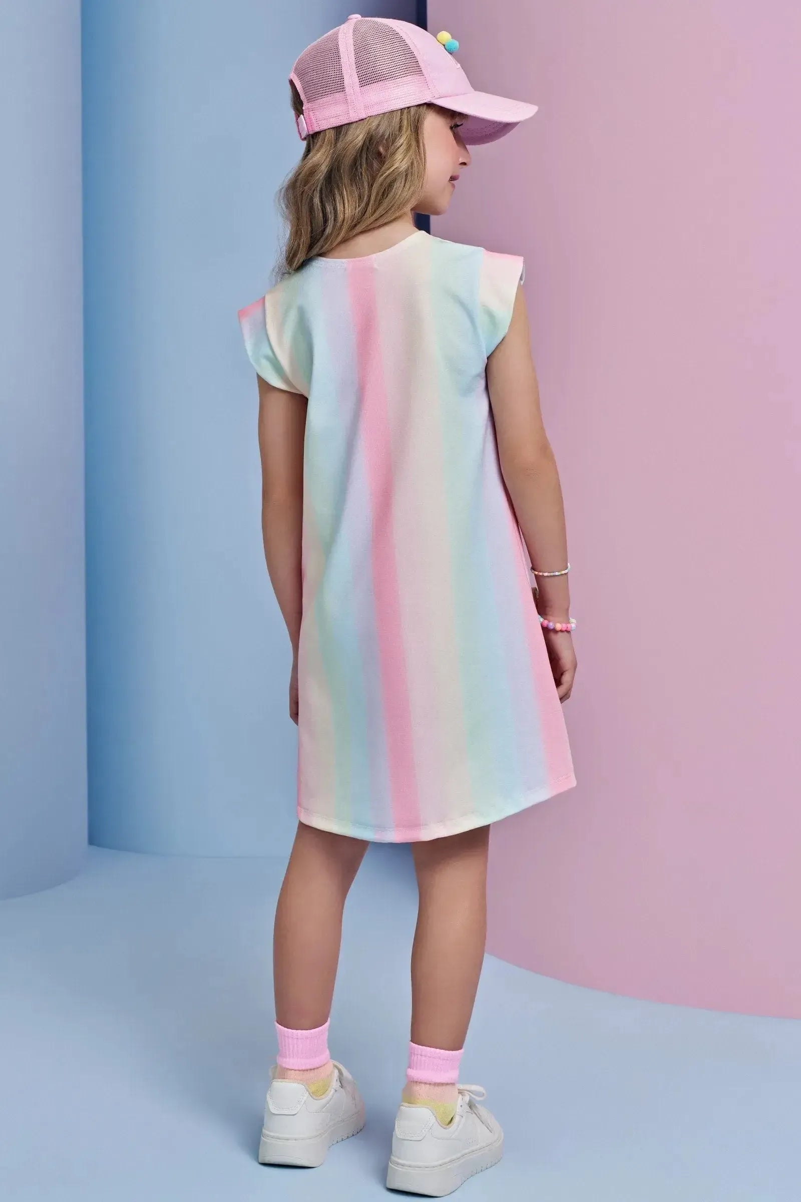 Vestido em Malha Power 94645 Infanti Infantil Menina